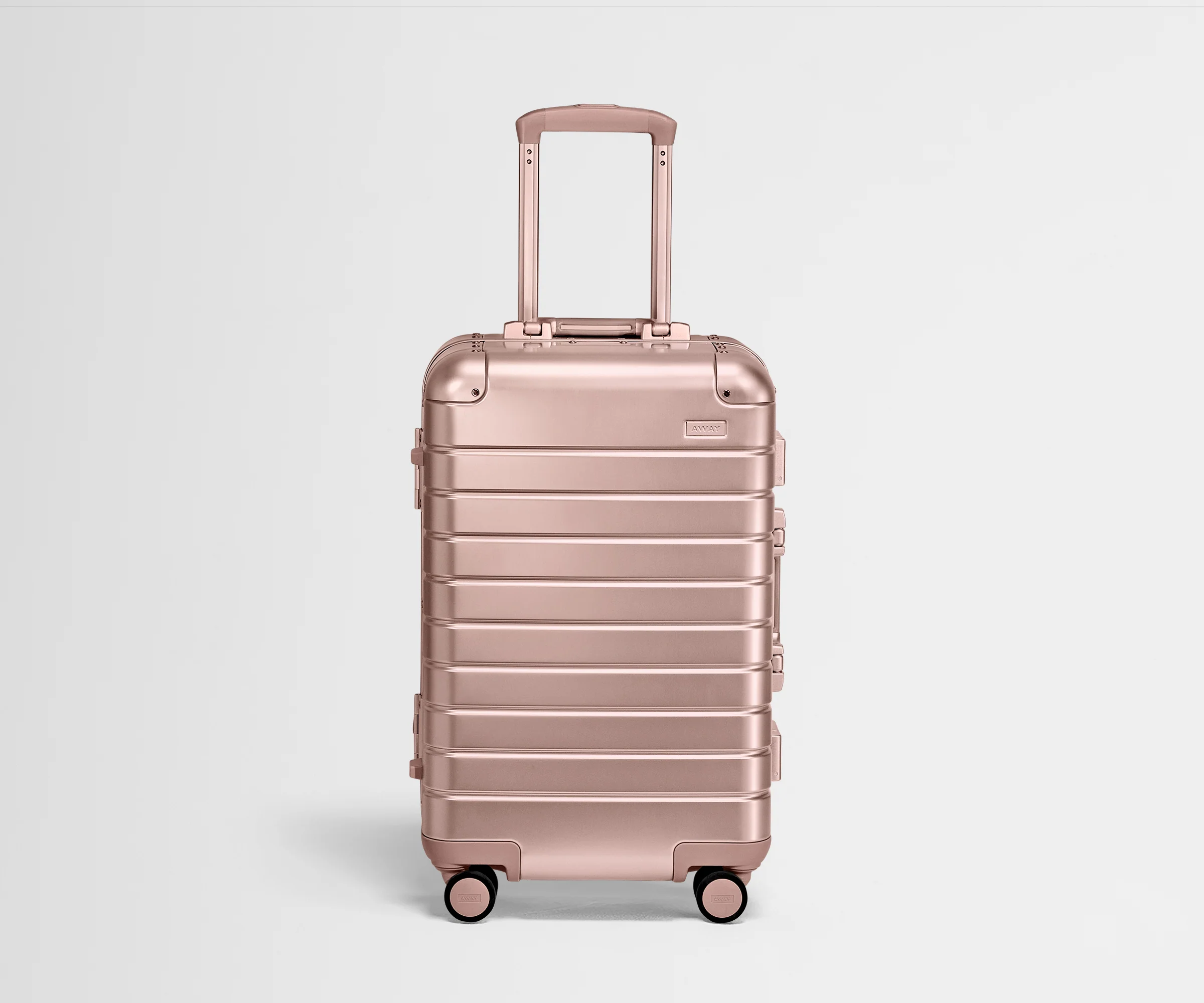 The Bigger Carry-On: Aluminum Edition in Rose Gold