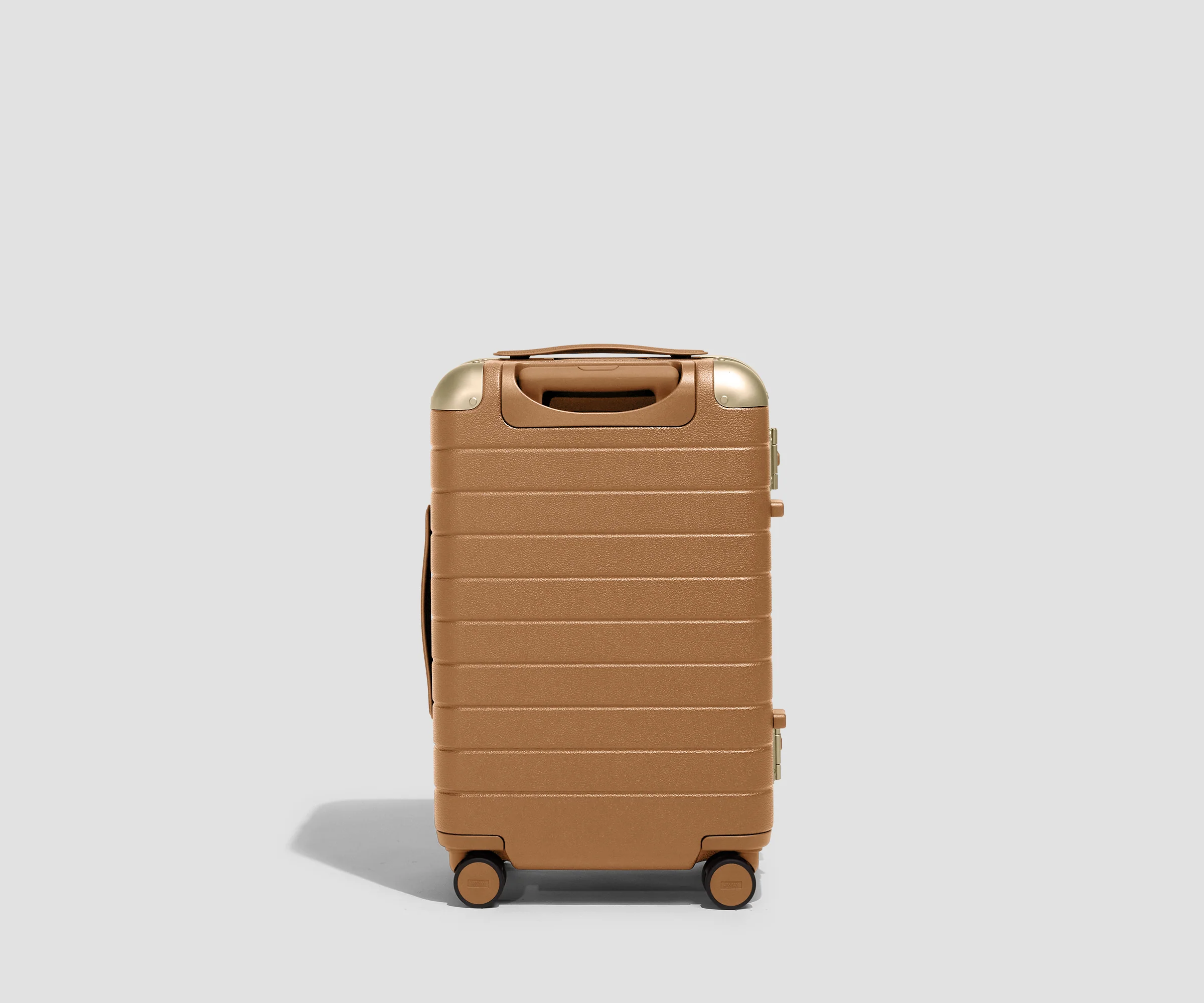 The Aluminum Edge Carry-On in Cognac Brown - Image 6