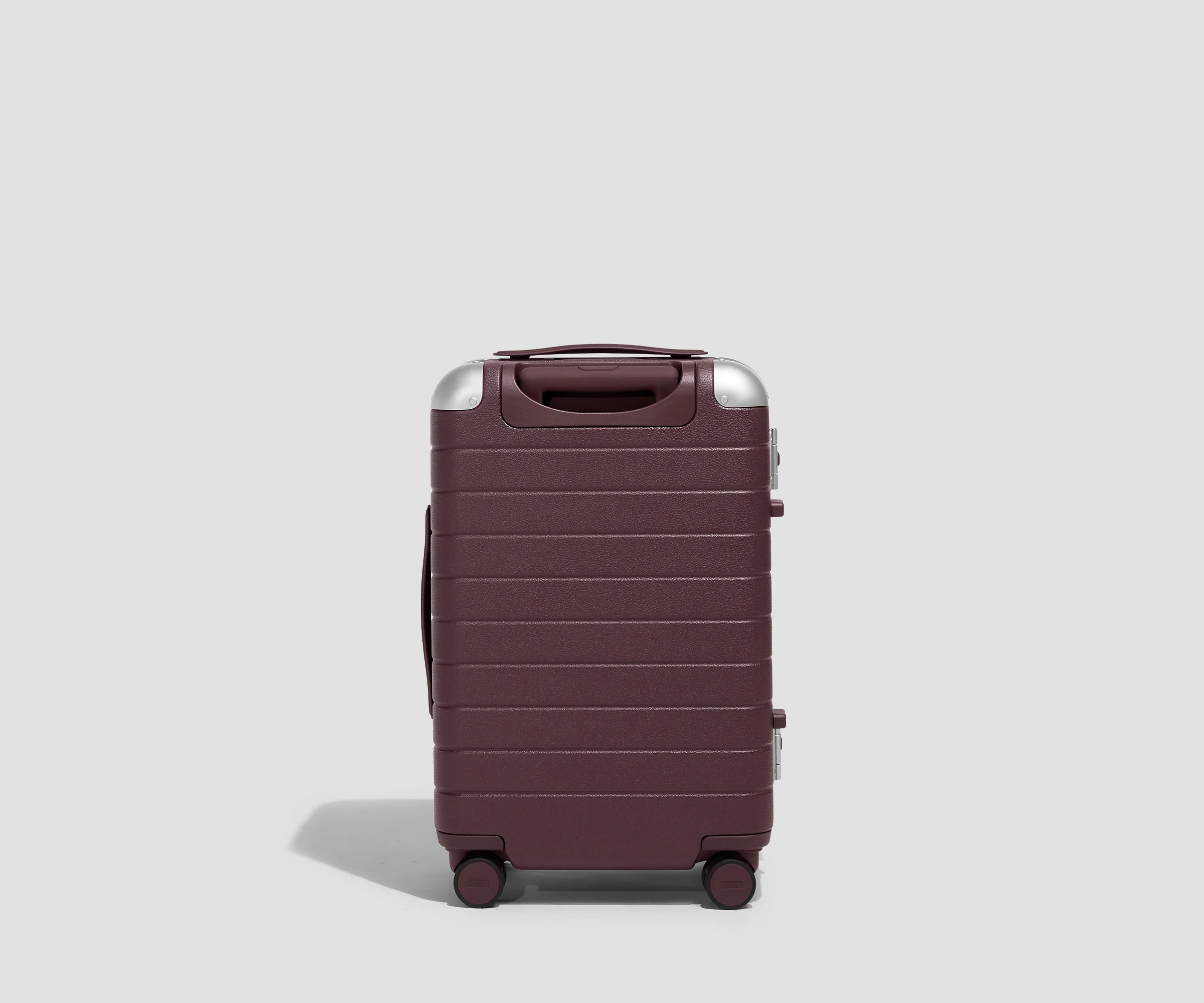 The Aluminum Edge Carry-On in Oxblood Red - Image 6