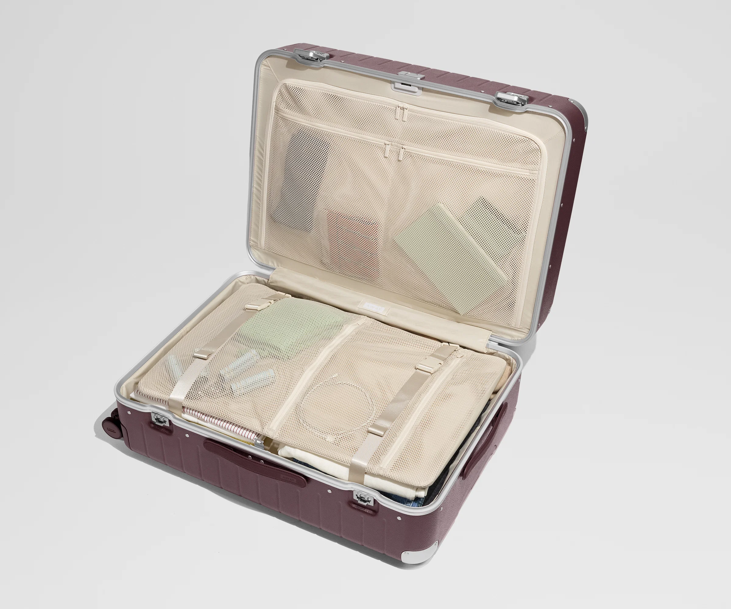 The Aluminum Edge Large in Oxblood Red - Image 5
