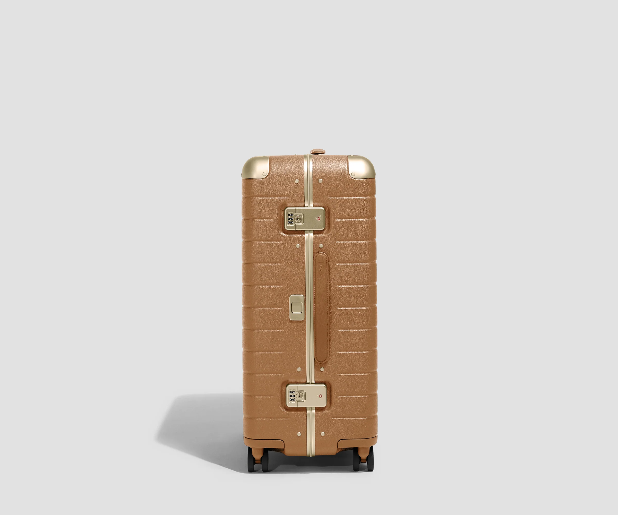 The Aluminum Edge Medium in Cognac Brown - Image 3
