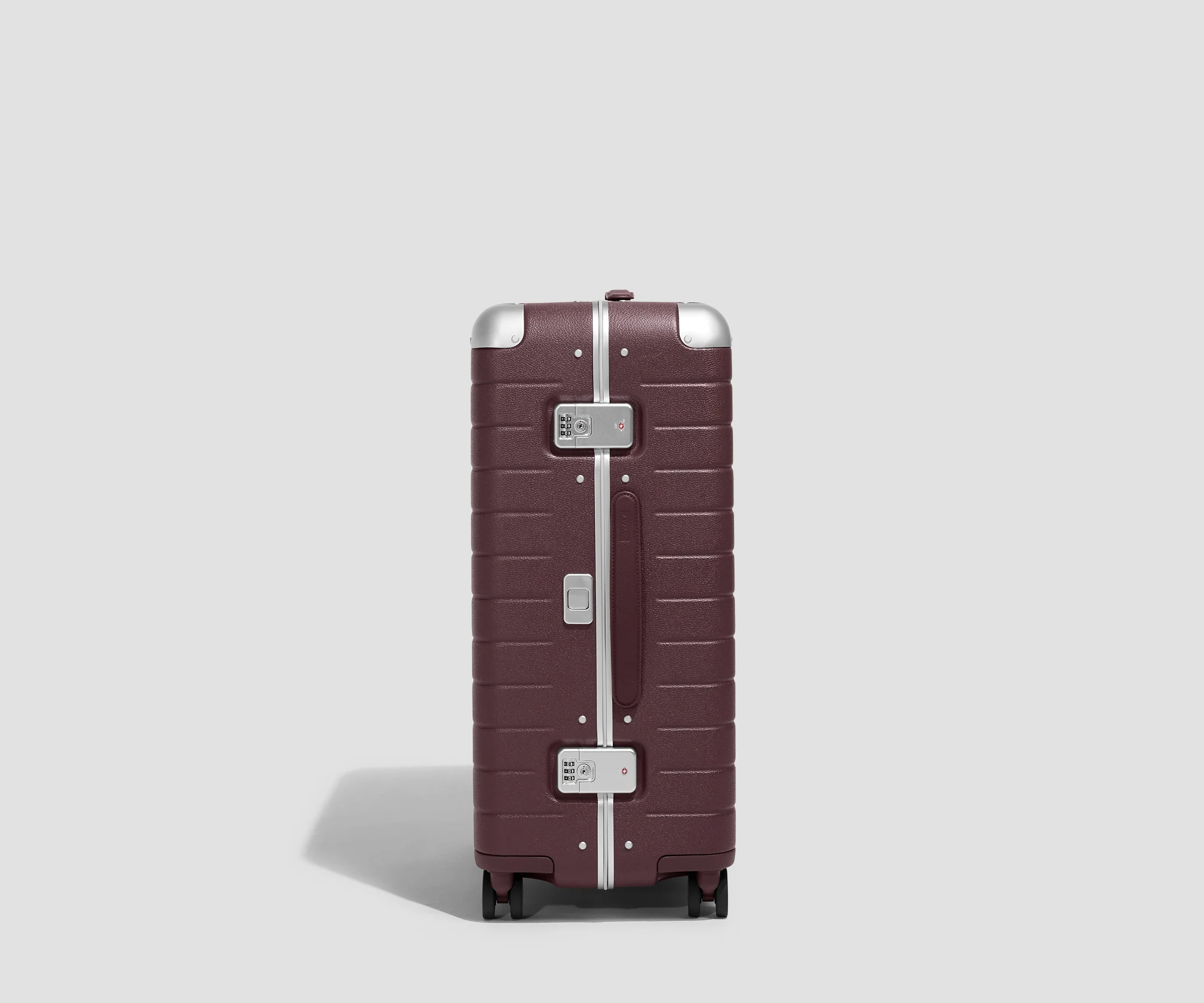 The Aluminum Edge Medium in Oxblood Red - Image 3