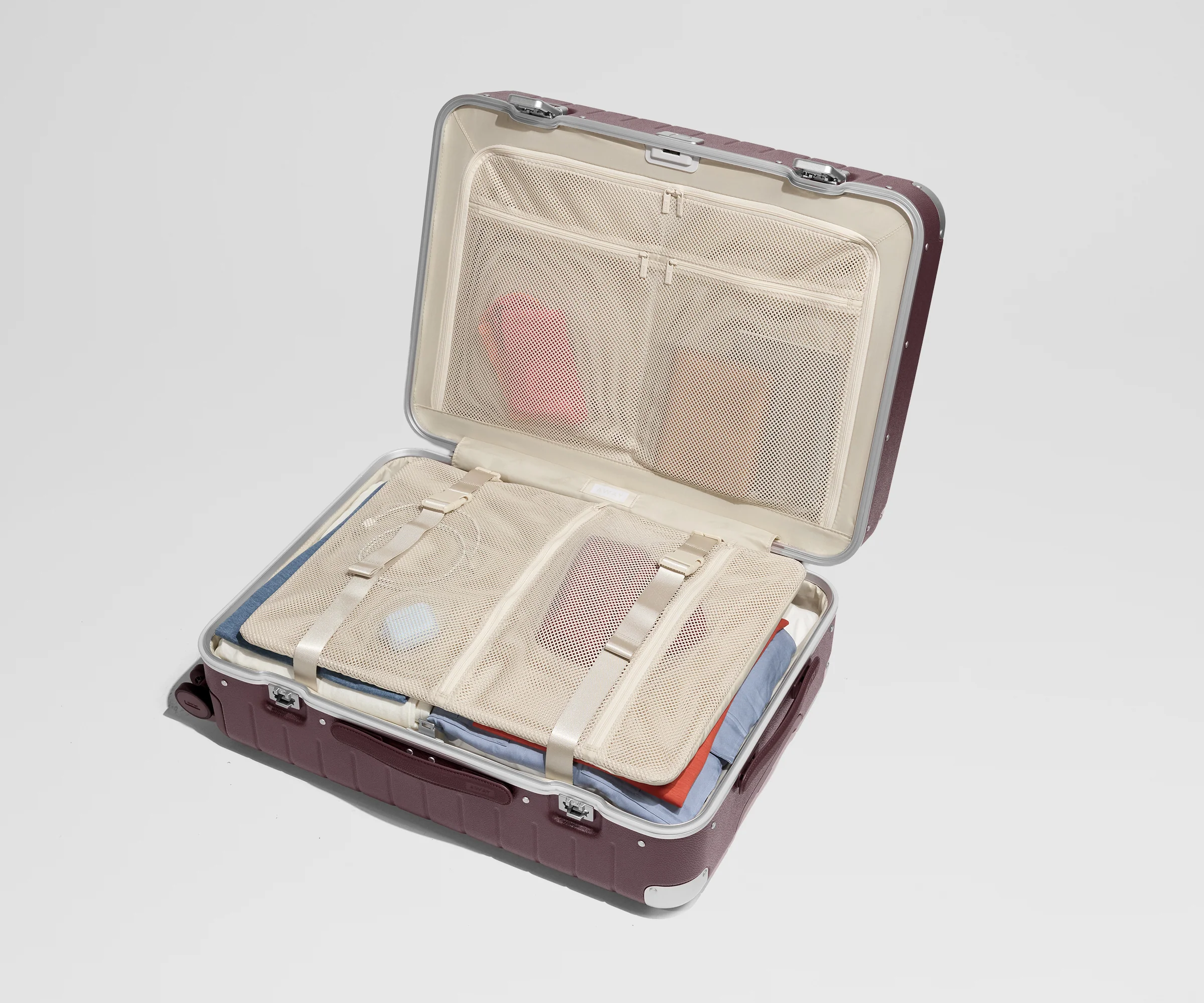 The Aluminum Edge Medium in Oxblood Red - Image 5