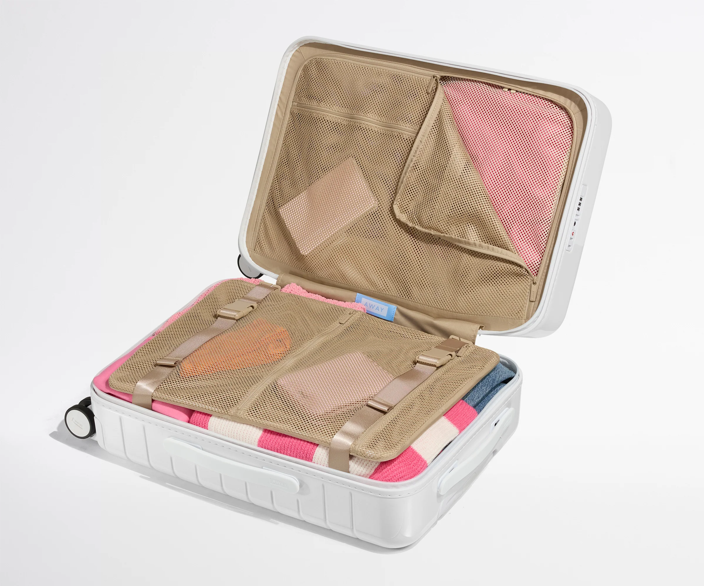 The Bigger Carry-On in Pearl White - Image 3