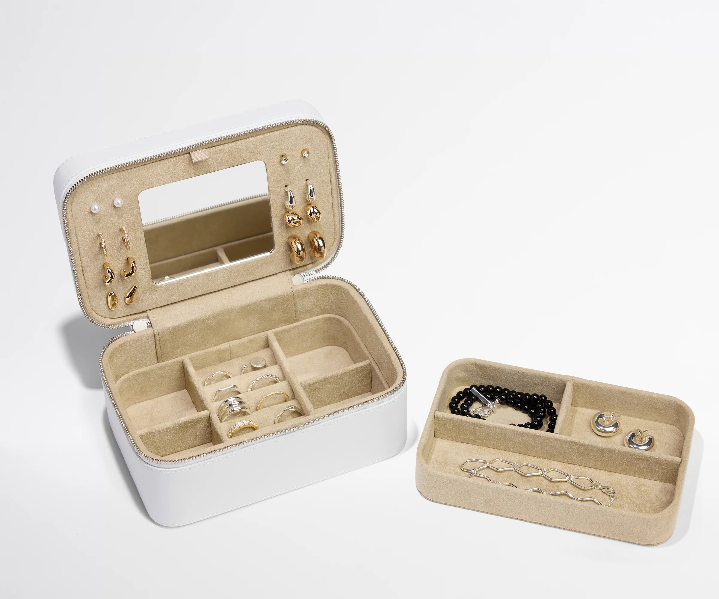 Keepsake Jewelry Case in Pearl White - Image 3