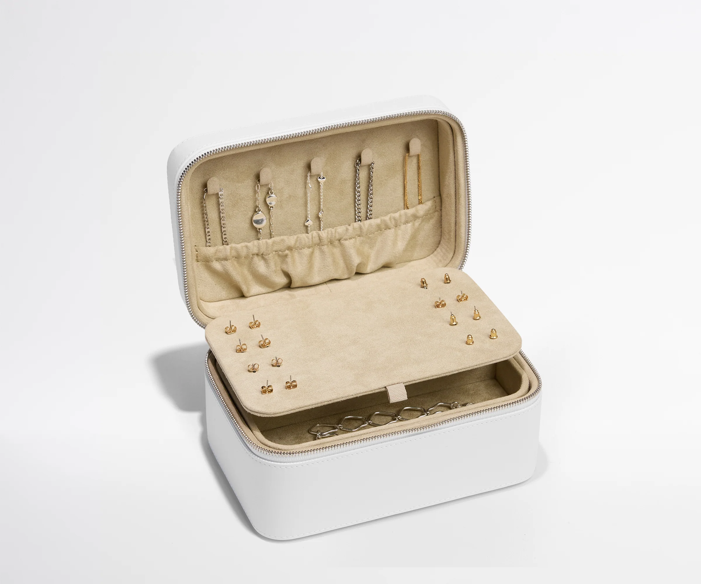 Keepsake Jewelry Case in Pearl White - Image 4