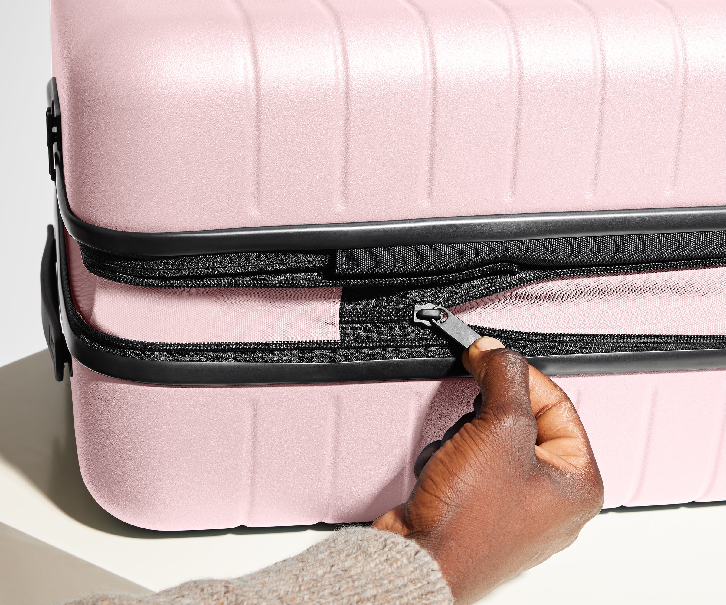 The Bigger Carry-On Flex in Blush Pink - Image 4