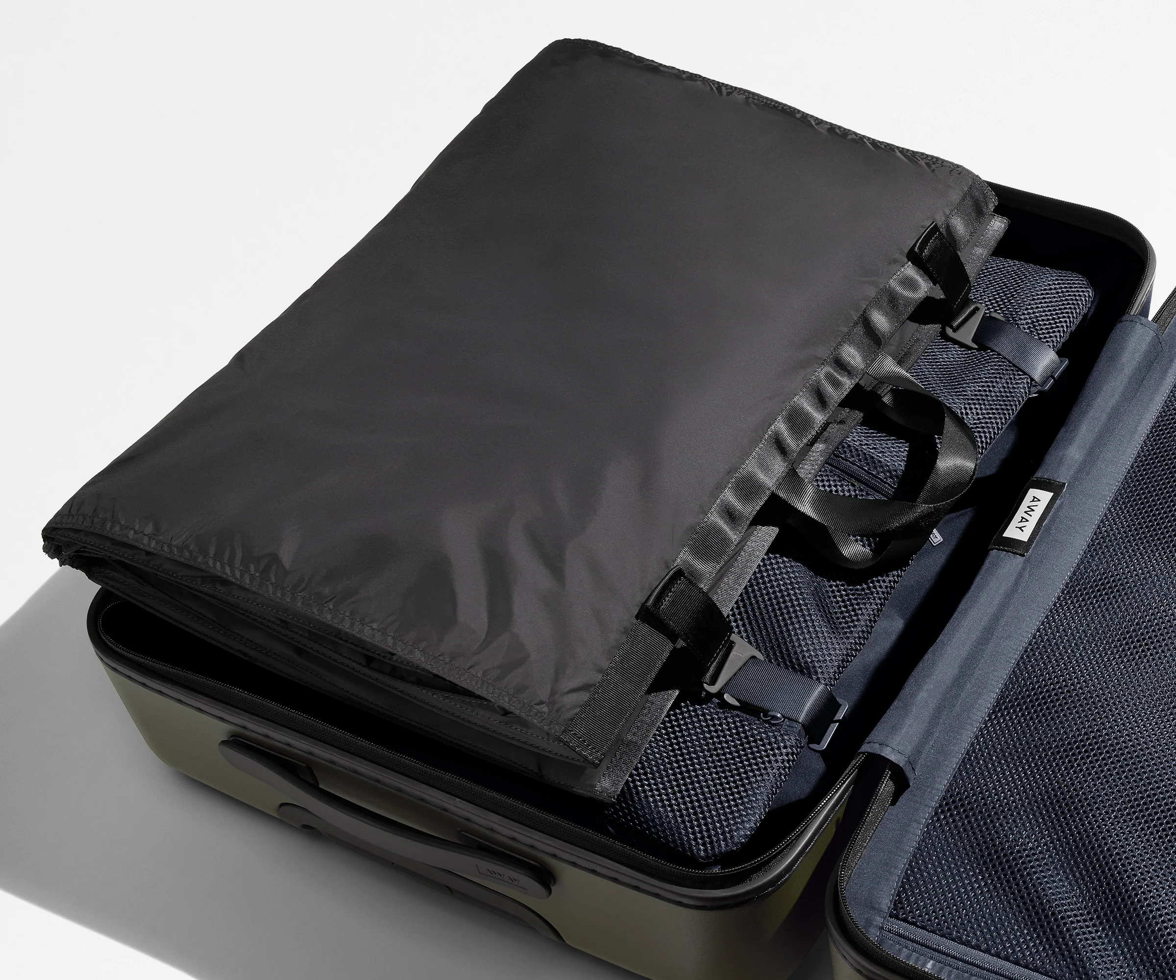 The Centerfold Garment Sleeve in Jet Black - Image 5