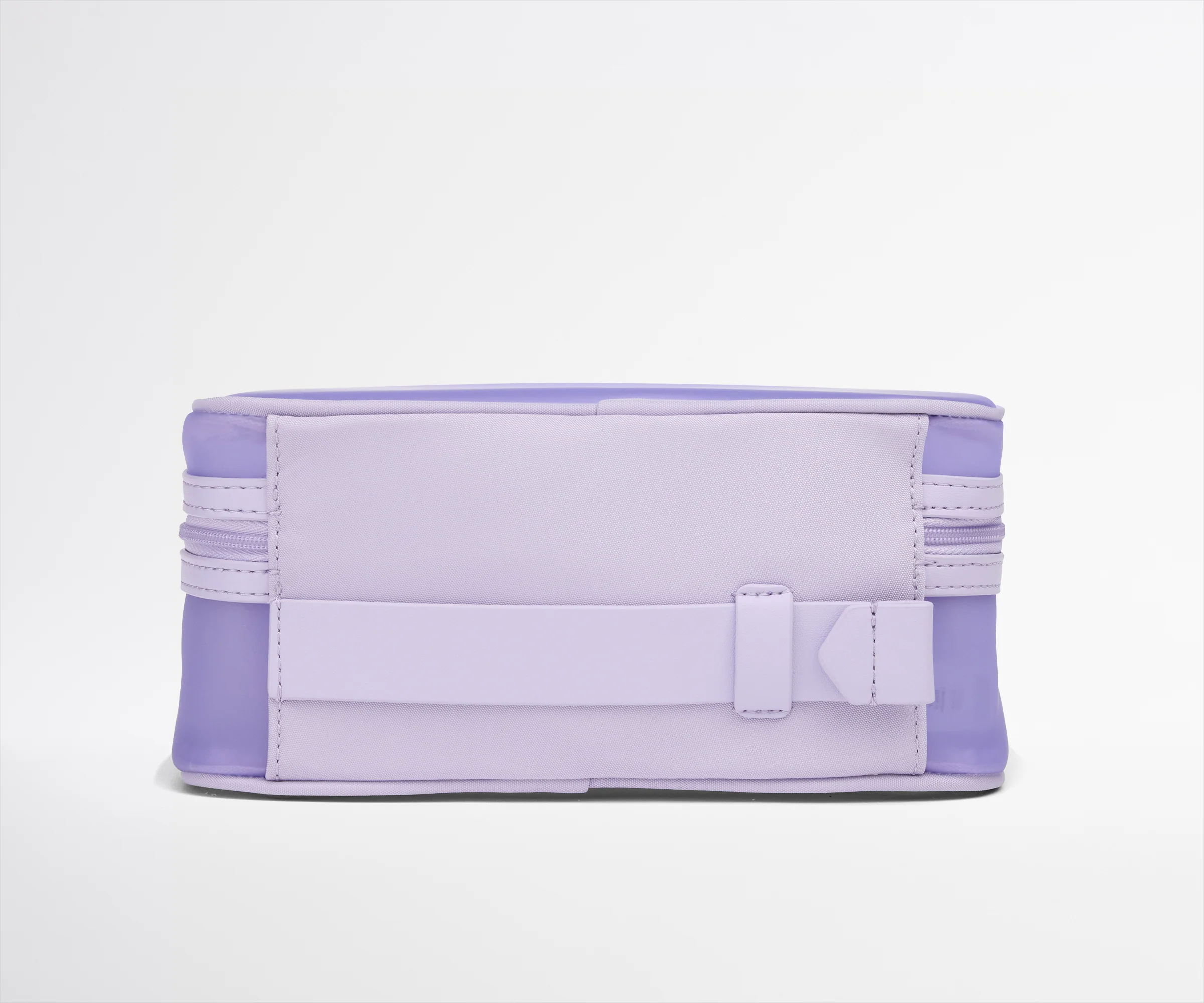 Clear Toiletry Bag in Lavender Haze Purple - Image 4