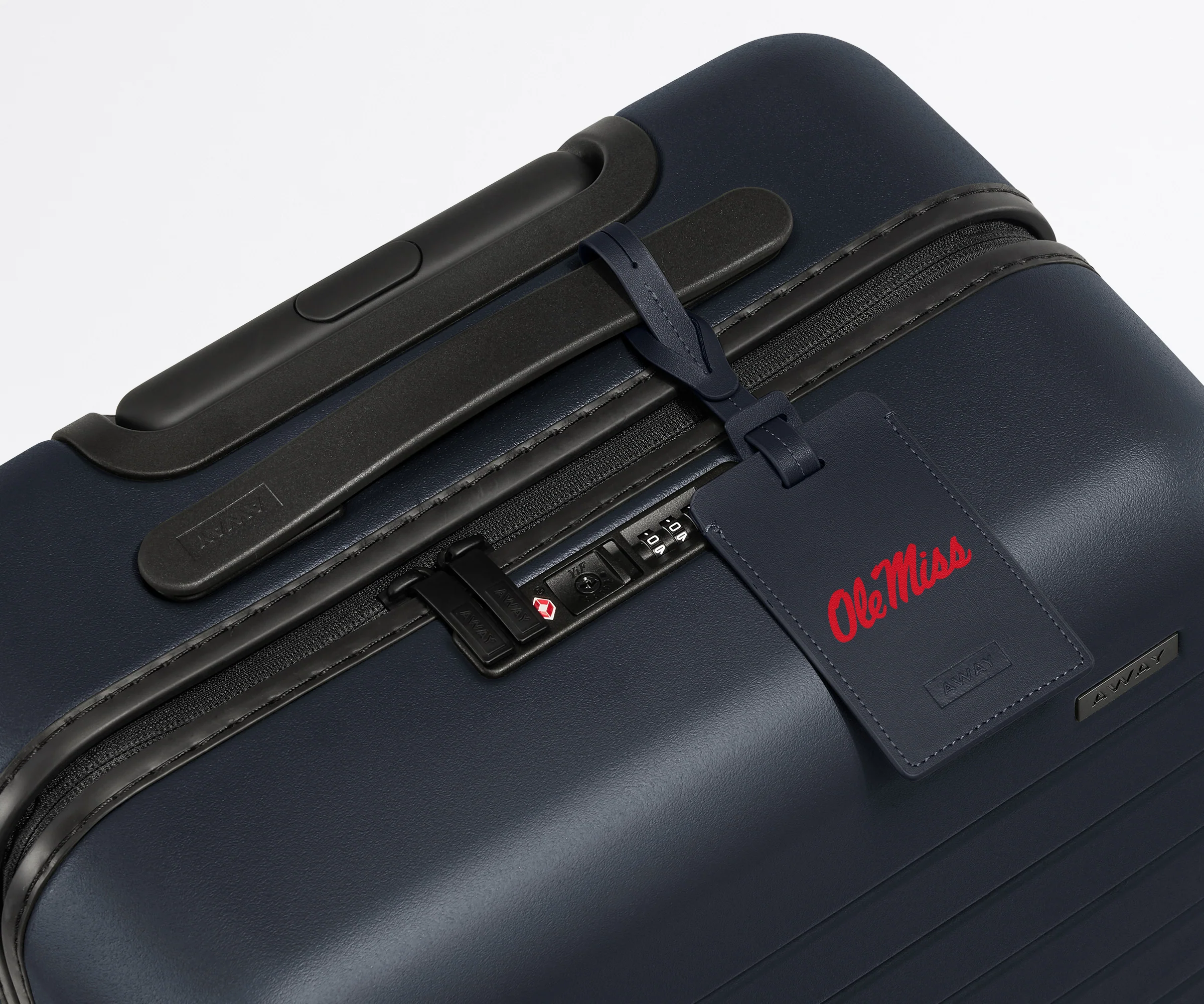 The Collegiate Luggage Tag in Ole Miss ® - Image 2
