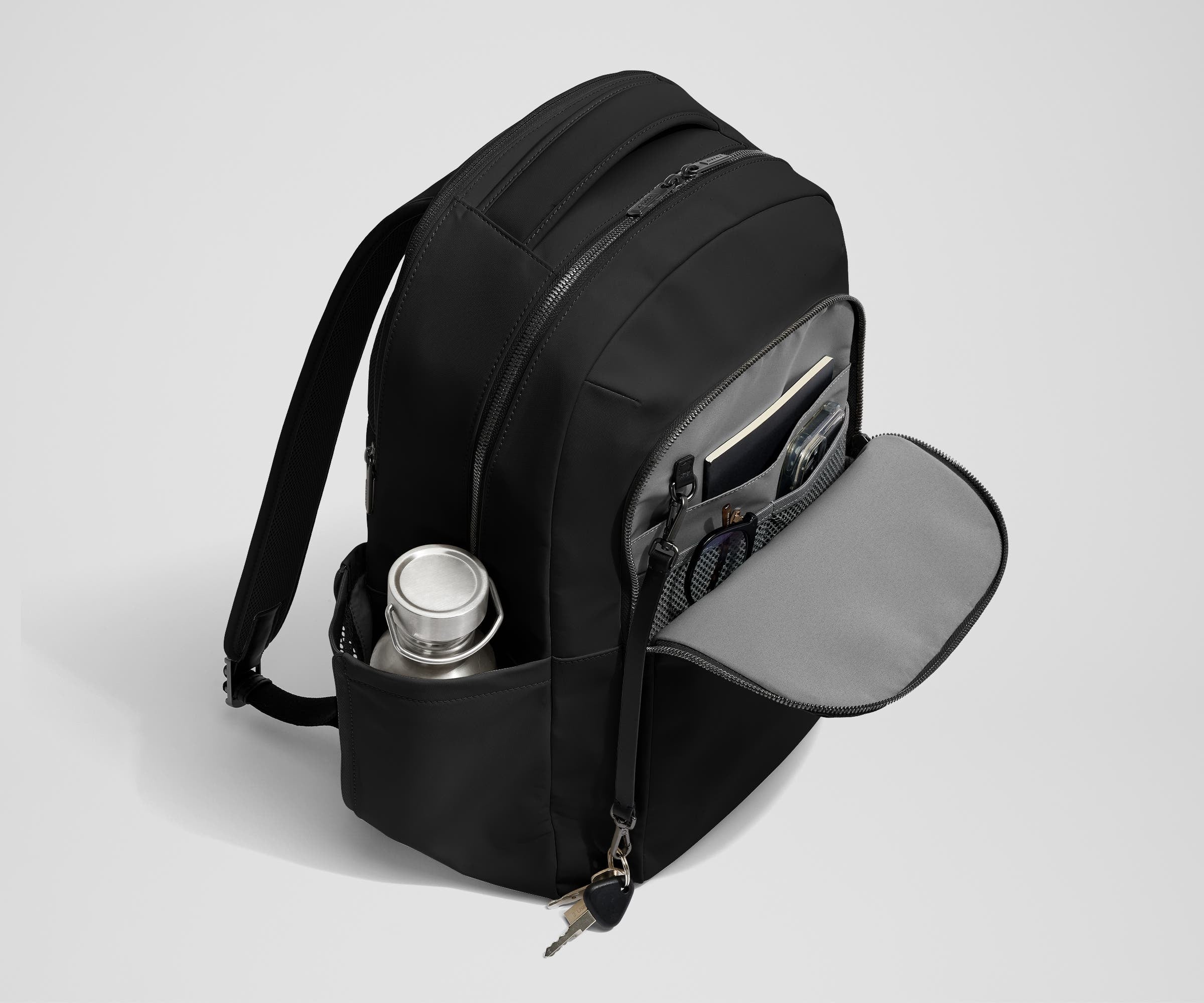 The Commuter Backpack in Jet Black - Image 4