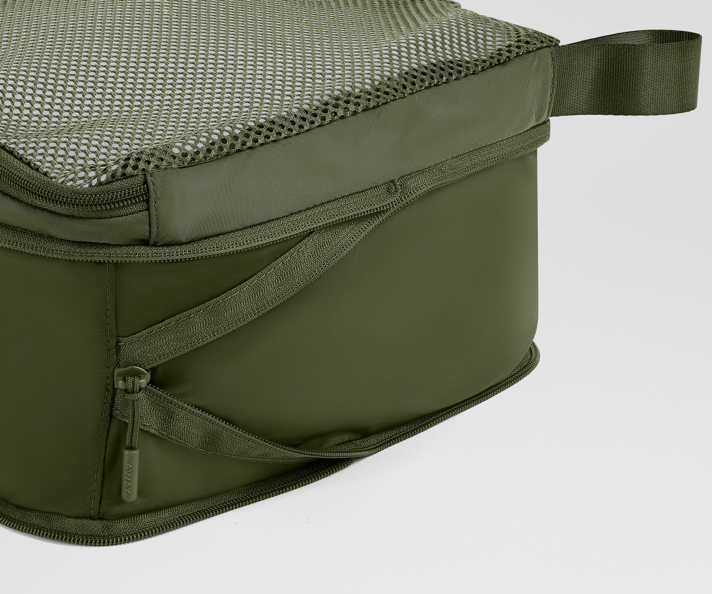 Compression Packing Cubes in Olive Green - Image 3