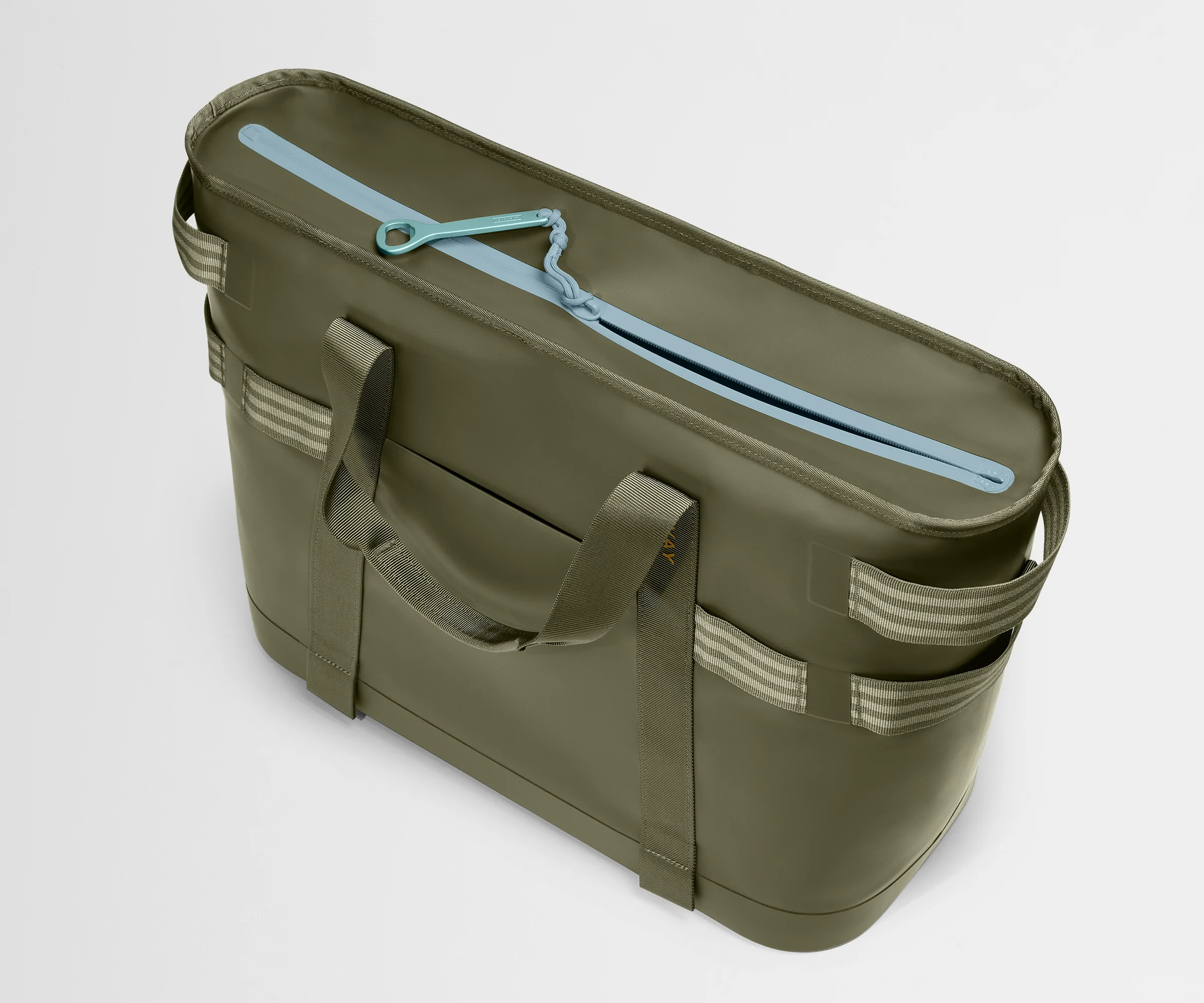 Cooler Tote in Olive Green - Image 8