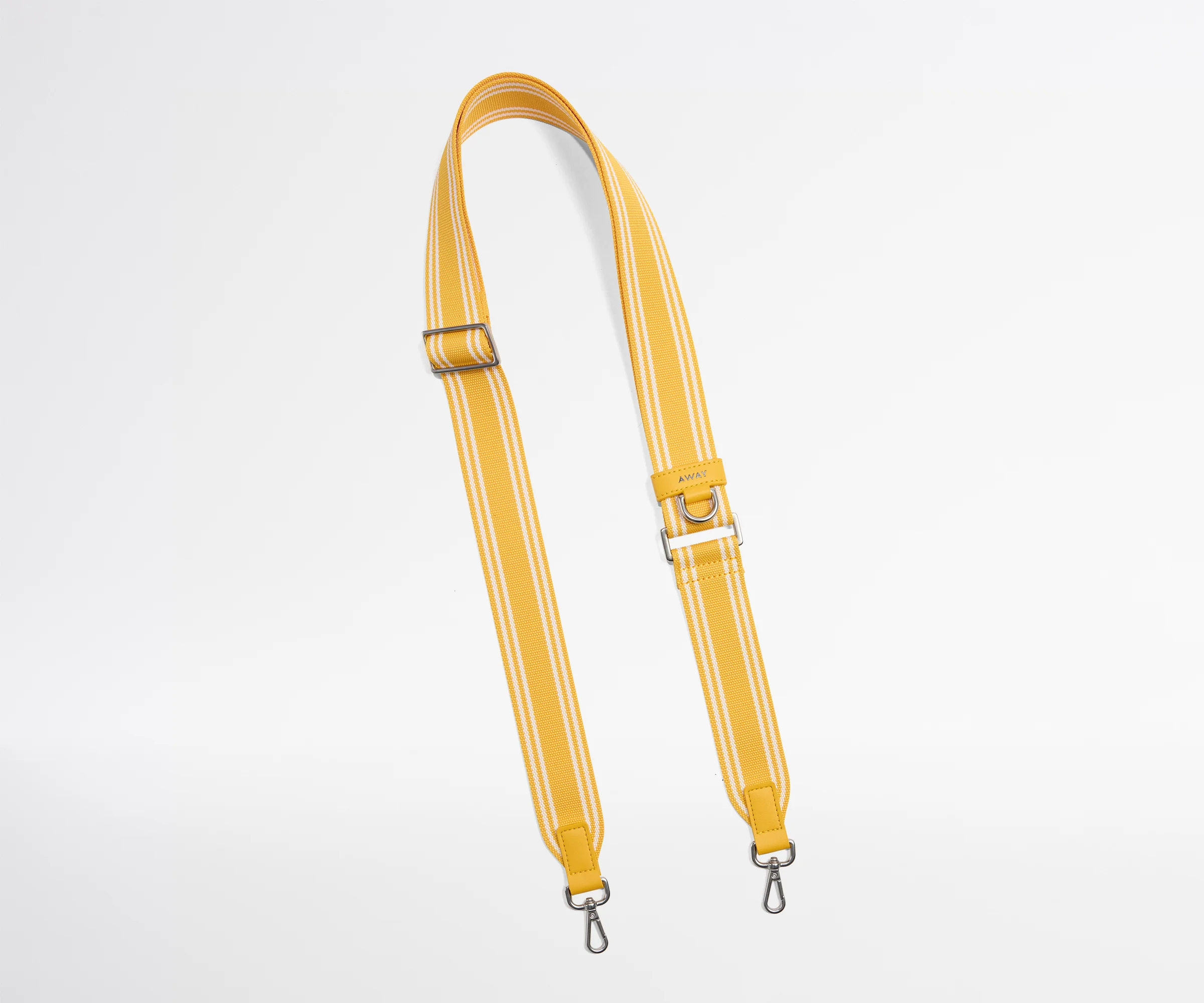 Crossbody Strap in Yellow Stripe