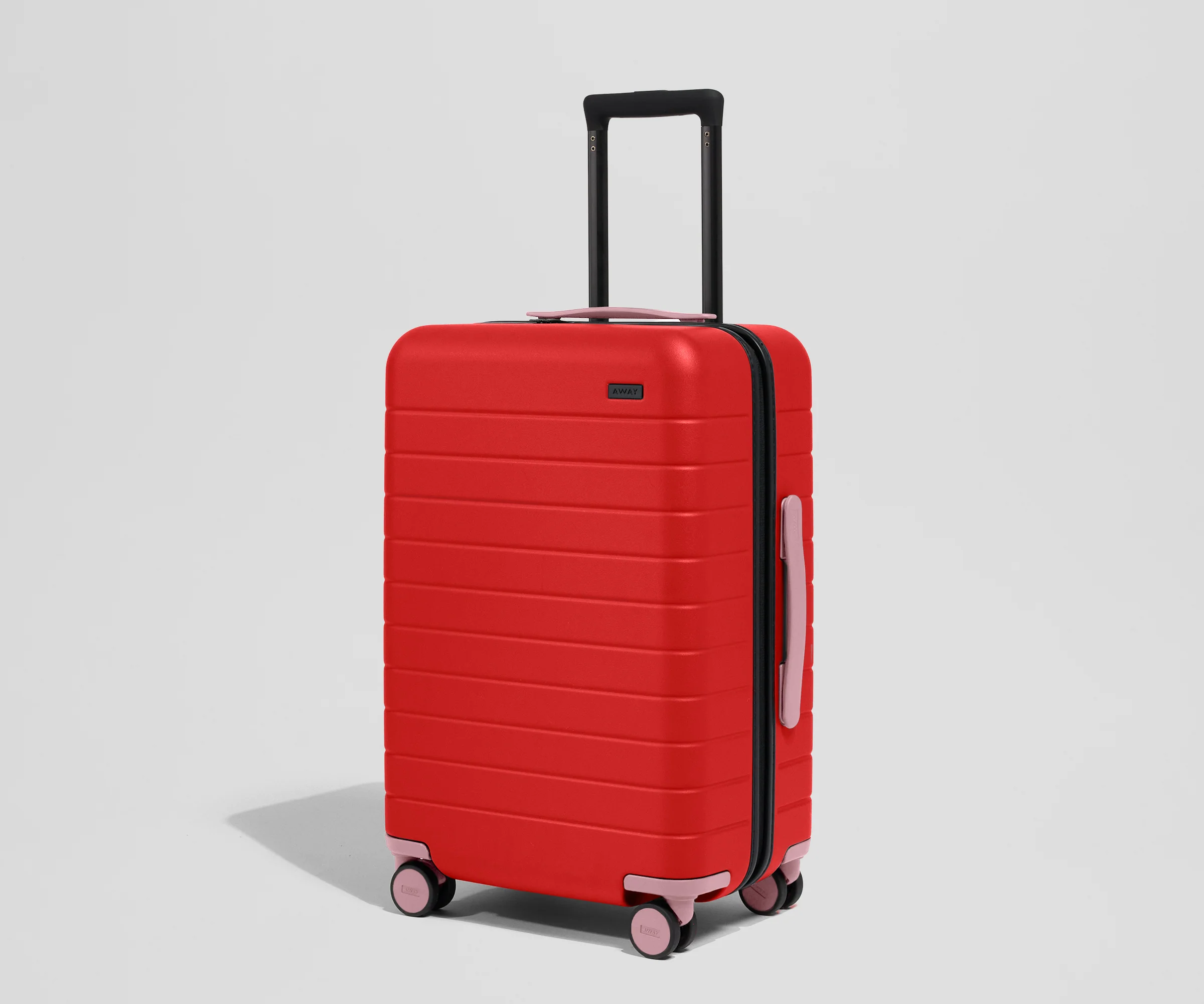 Custom Carry-On Wheel Set in Peony Pink - Image 3