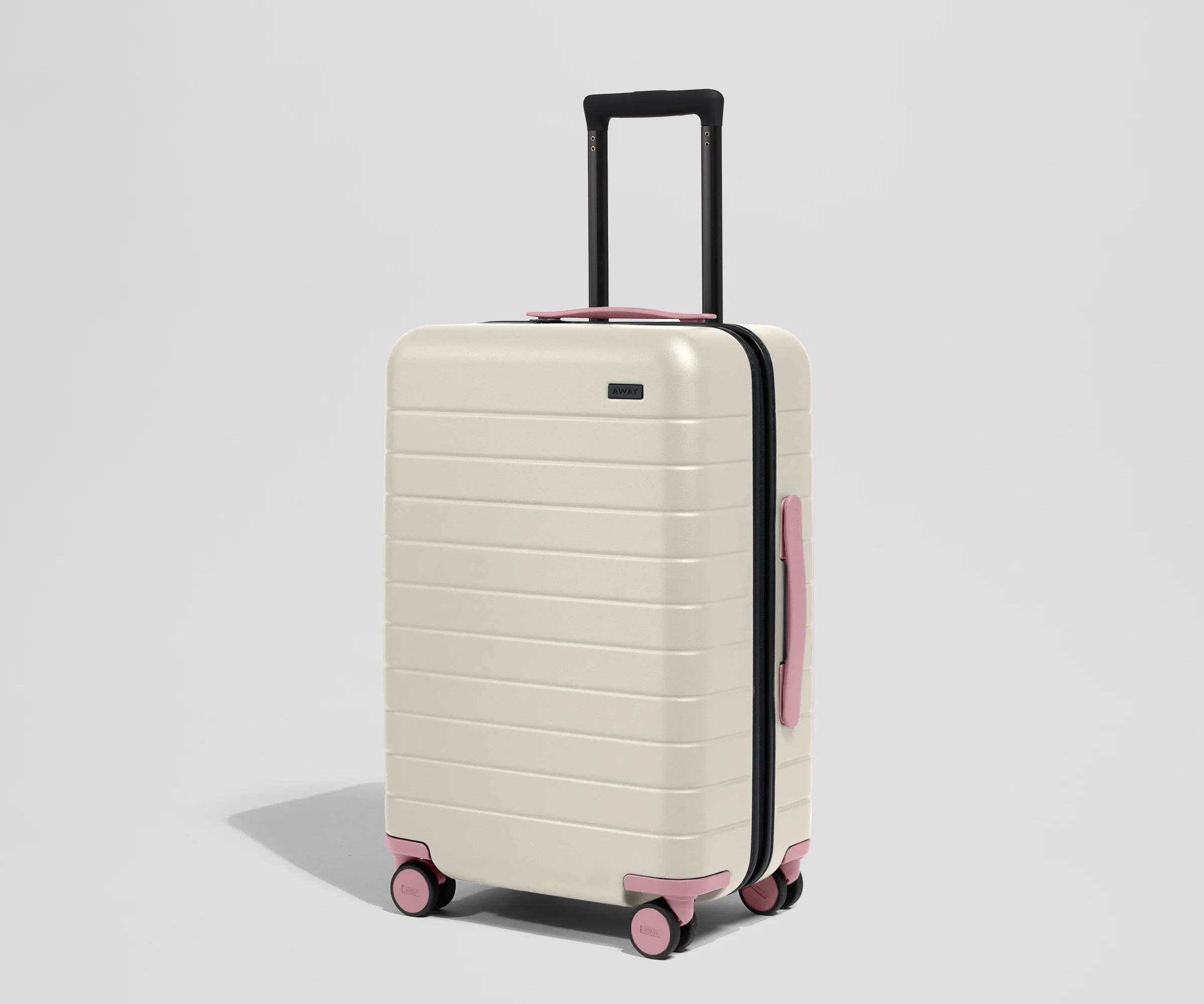 Custom Carry-On Wheel Set in Peony Pink - Image 4