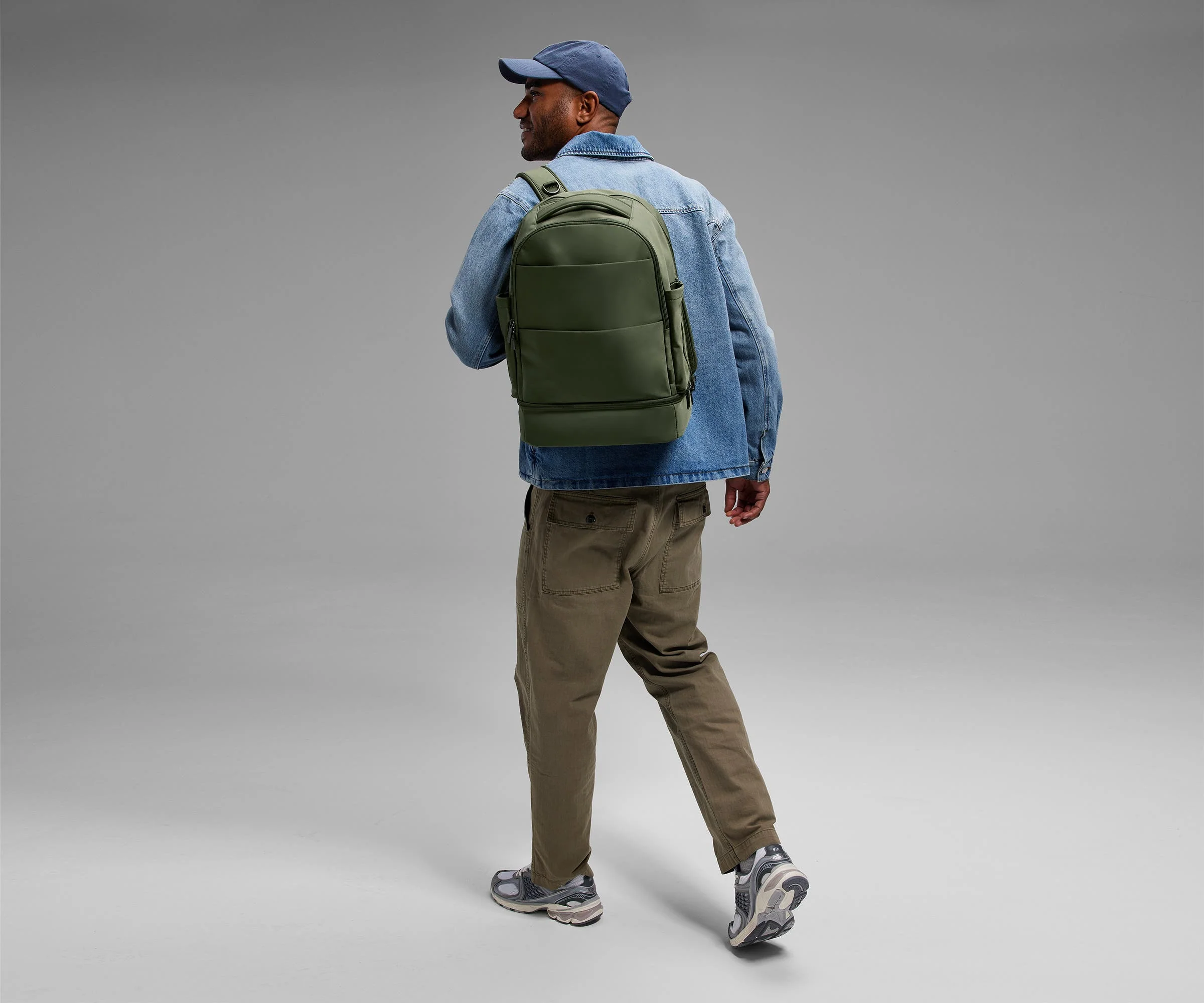 The Double Diaper Backpack in Jet Black - Image 11