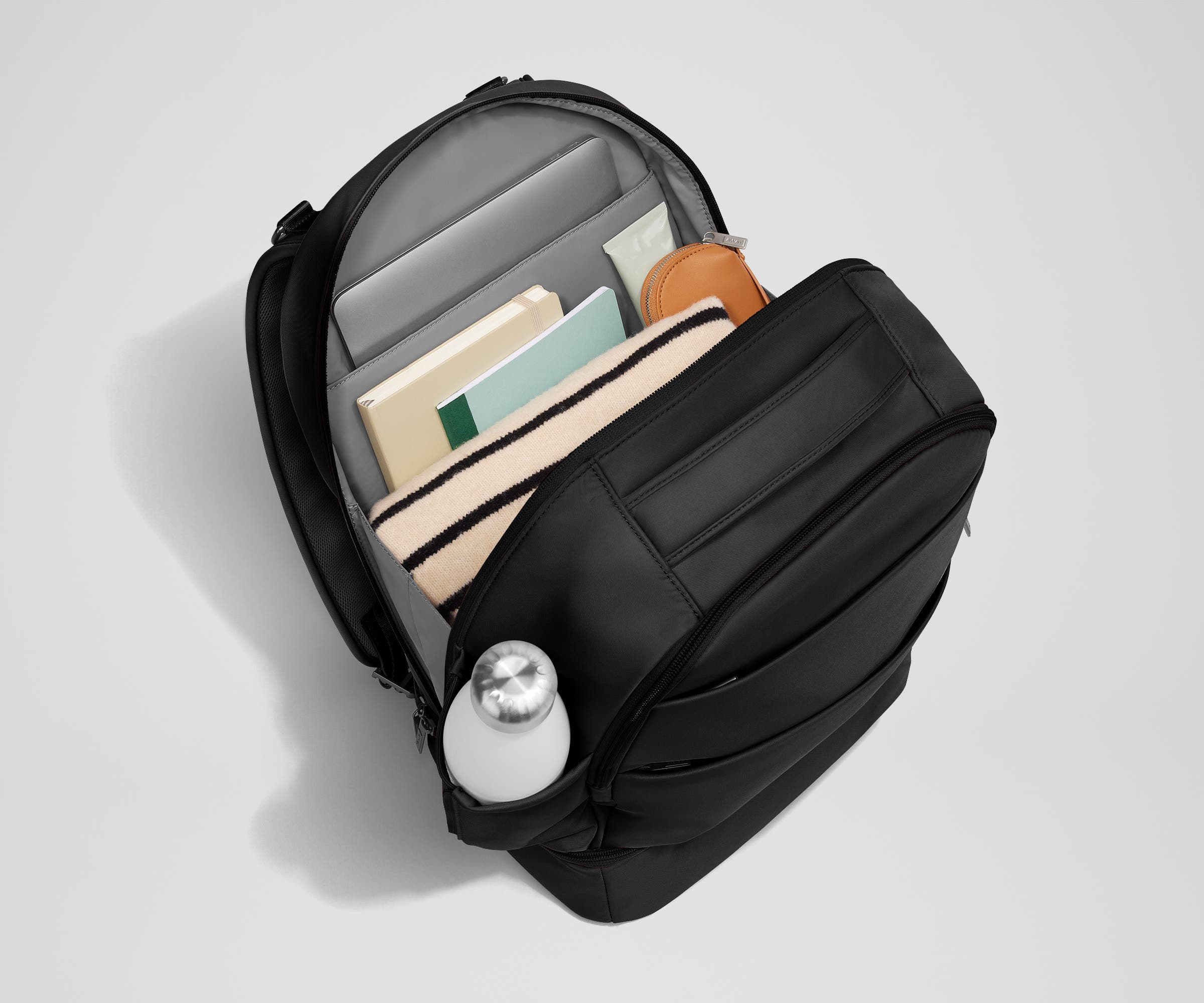 The Double Diaper Backpack in Jet Black - Image 5
