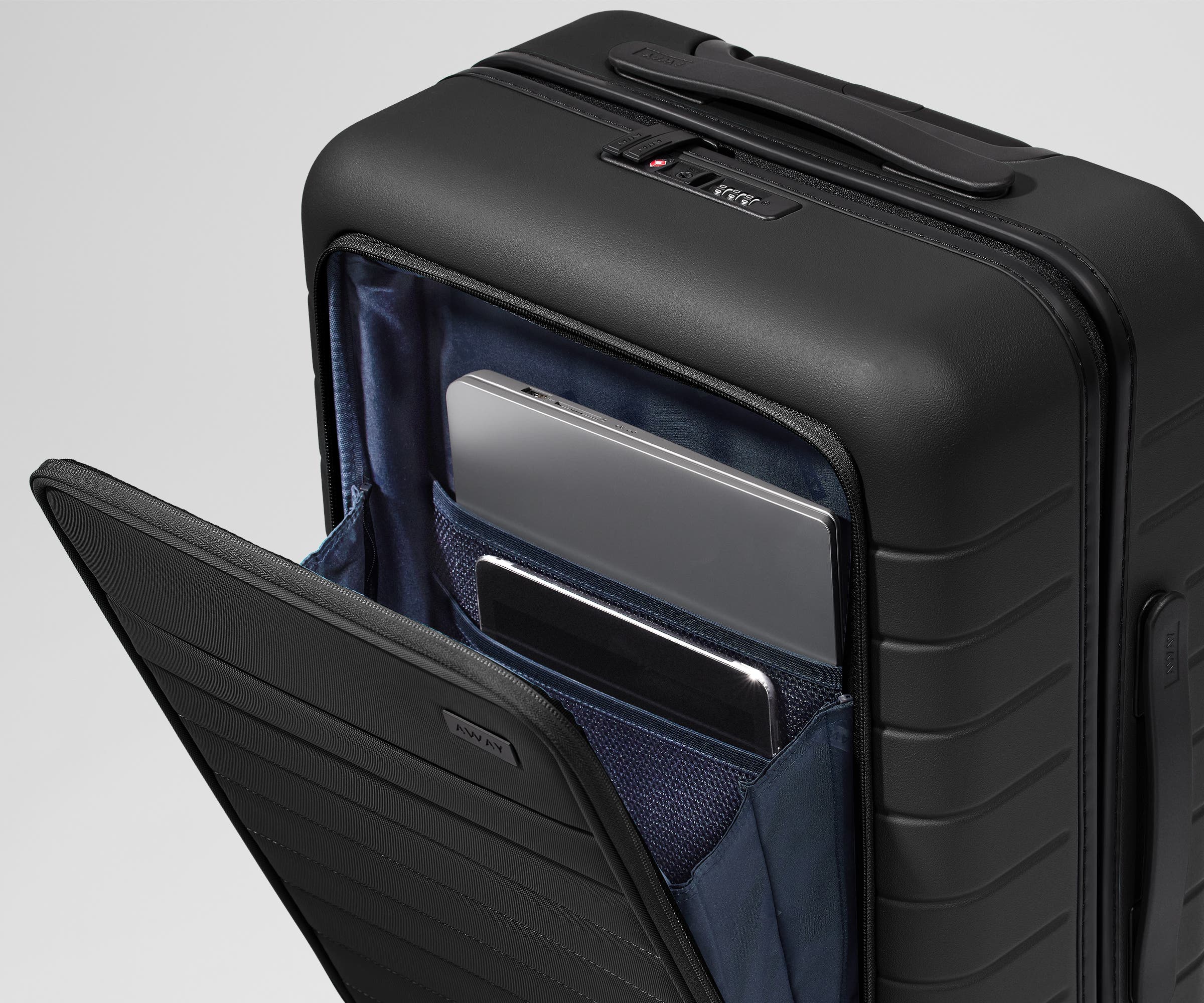 The Executive Carry-On in Jet Black - Image 5