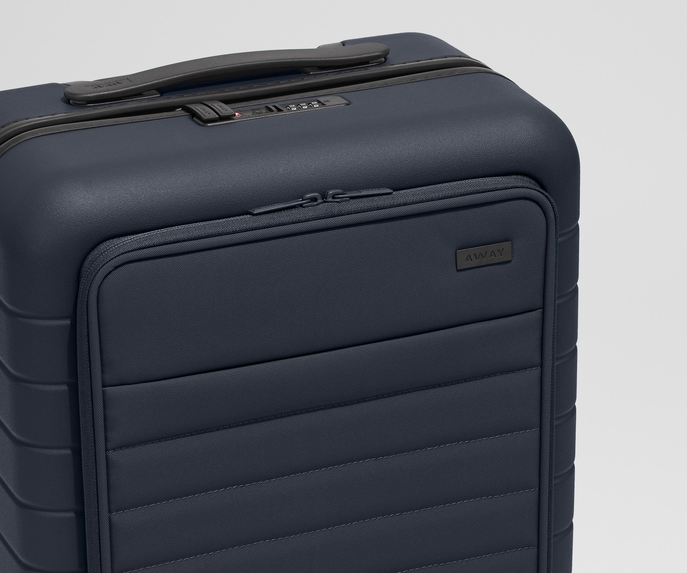 The Executive Carry-On in Navy Blue - Image 10