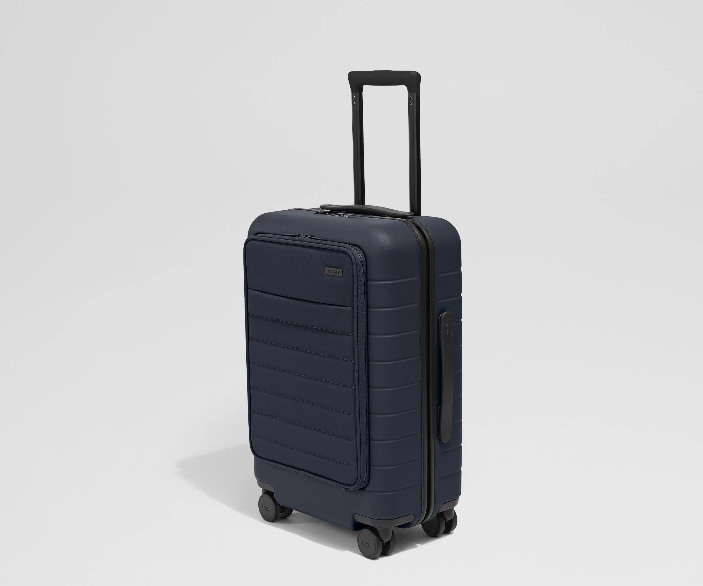 The Executive Carry-On in Navy Blue - Image 2