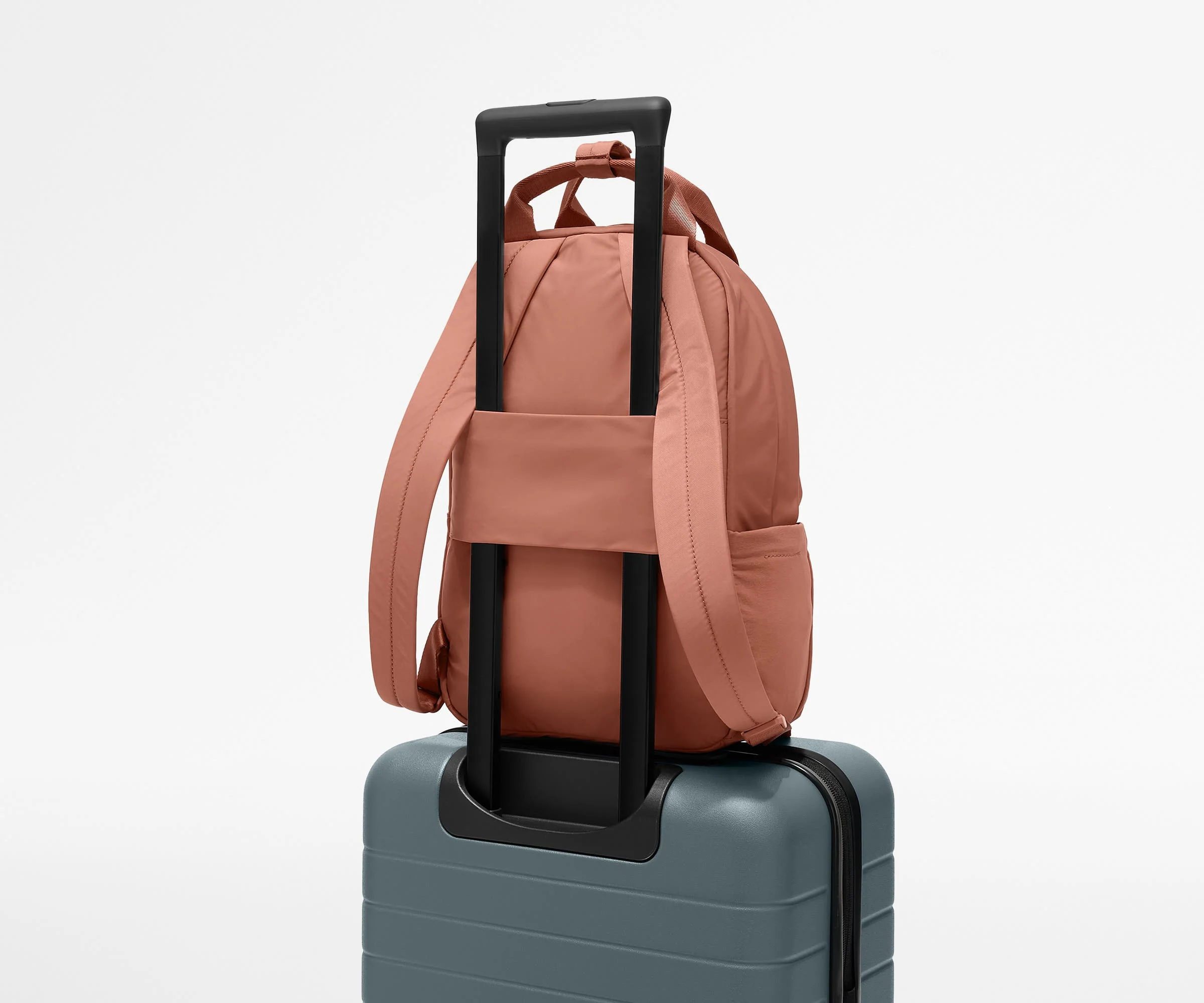 Featherlight Backpack in Clay Pink - Image 9