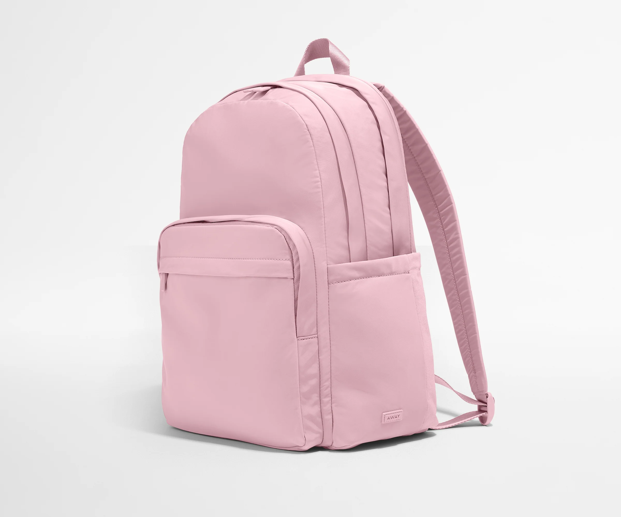 Large Featherlight Backpack in Glacial Pink - Image 2