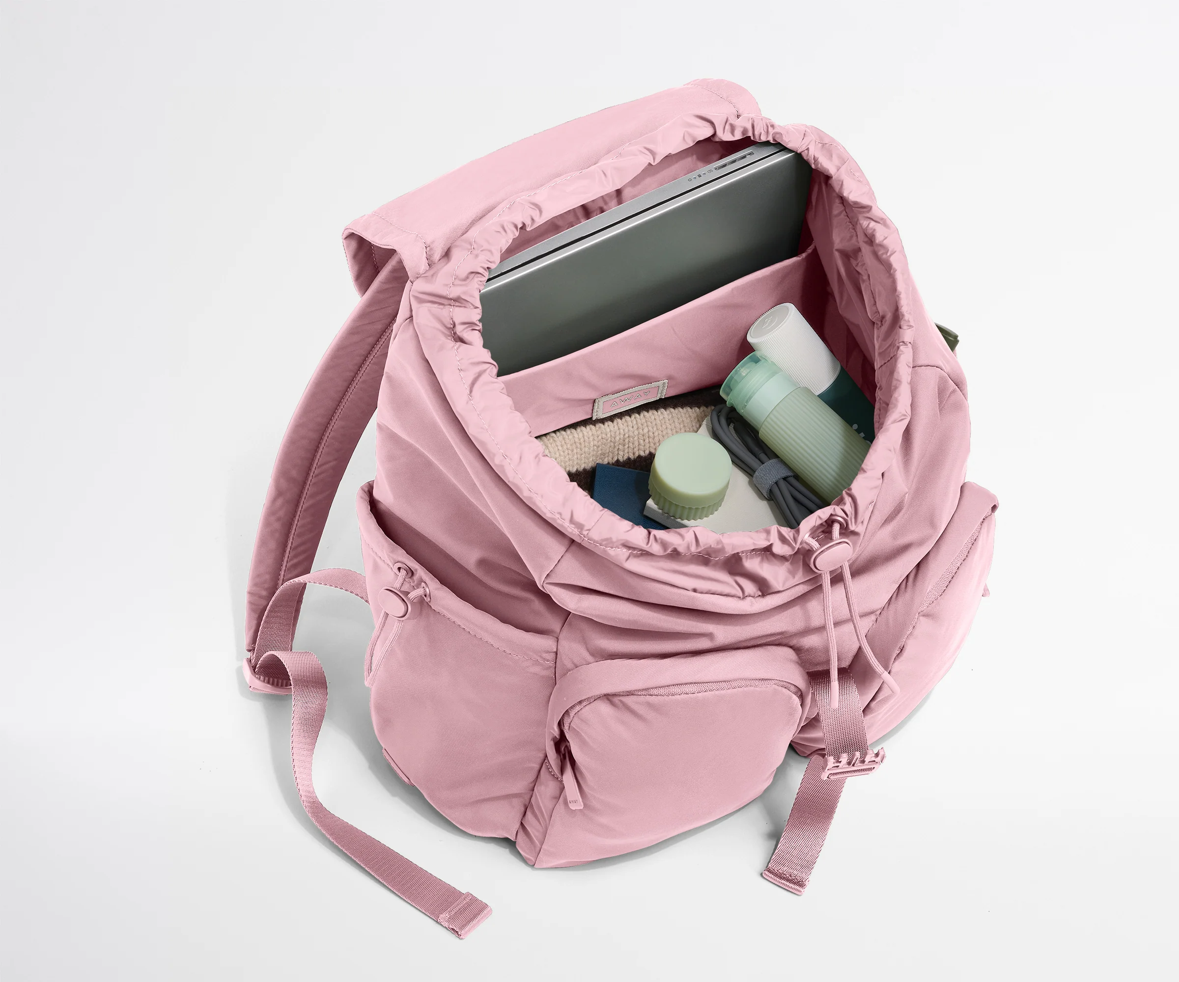 Featherlight Cargo Backpack in Glacial Pink - Image 3