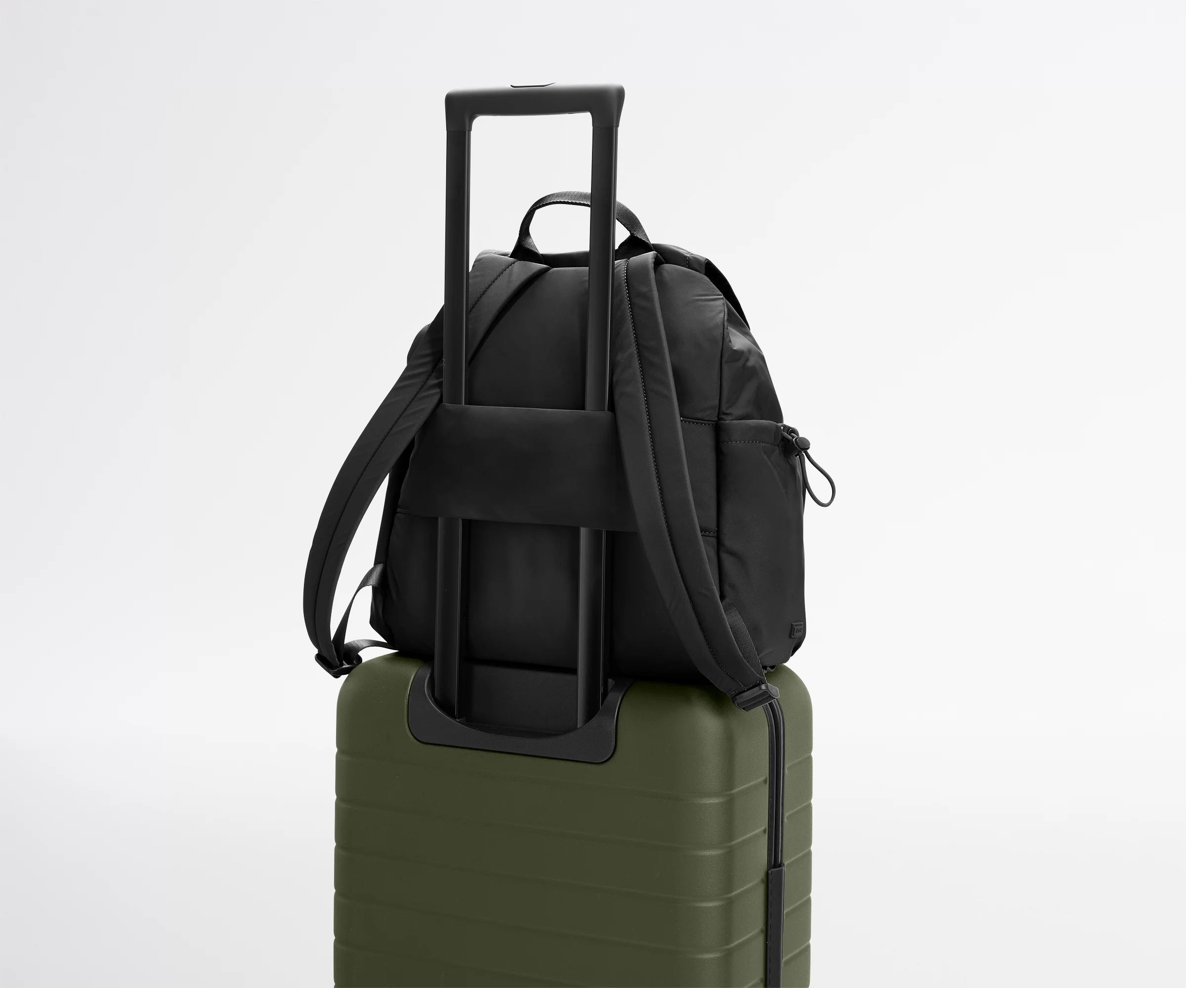 Featherlight Cargo Backpack in Jet Black - Image 7