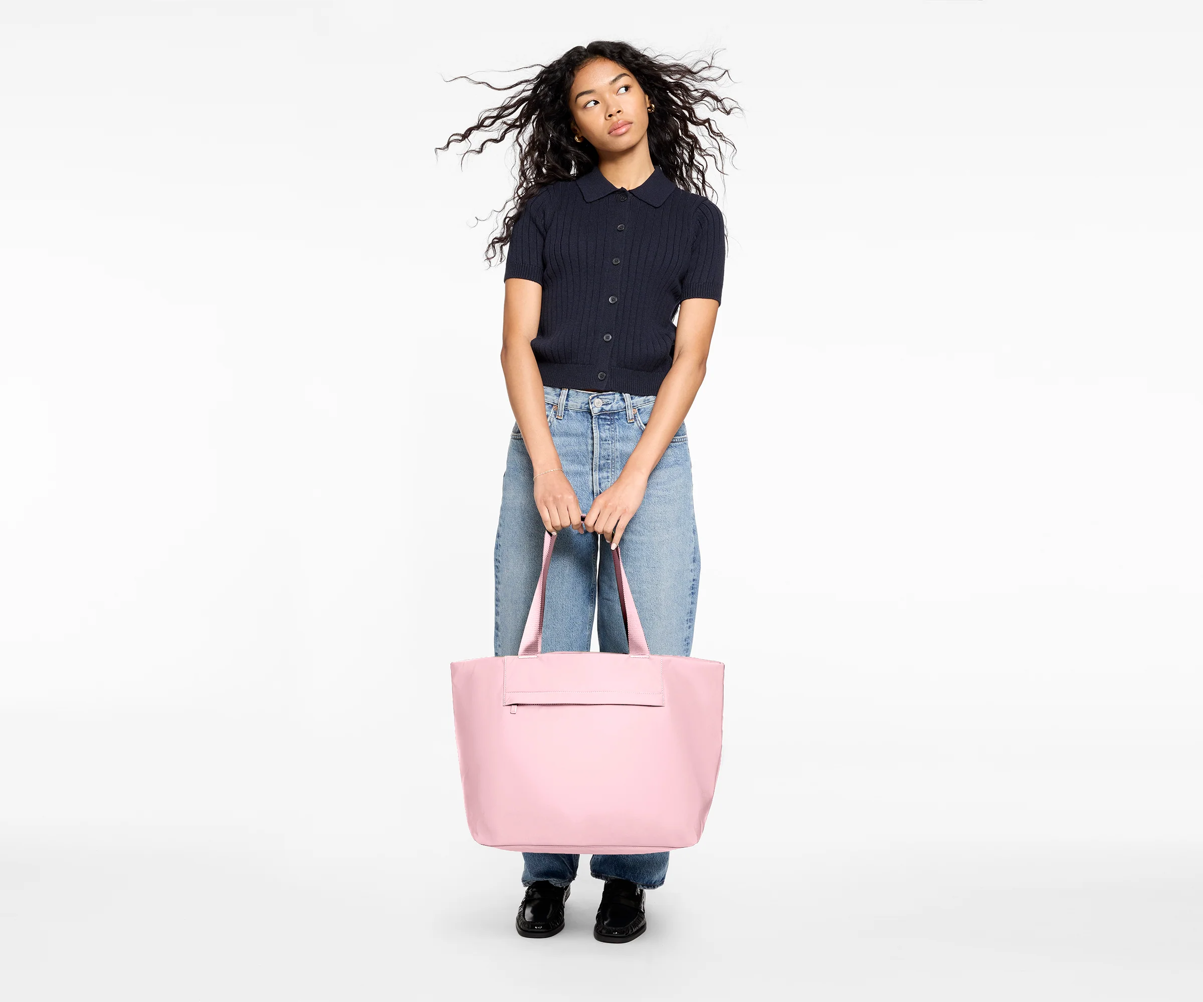 Featherlight Tote in Glacial Pink - Image 4
