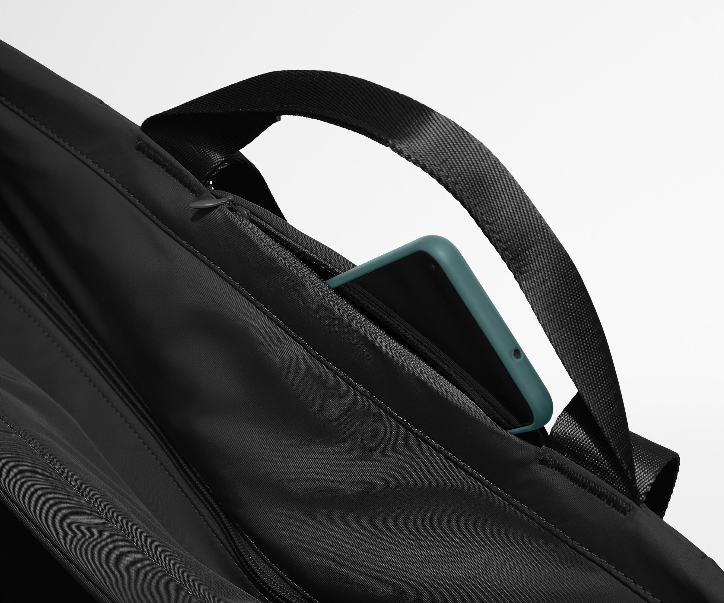 Large Featherlight Tote in Jet Black - Image 8