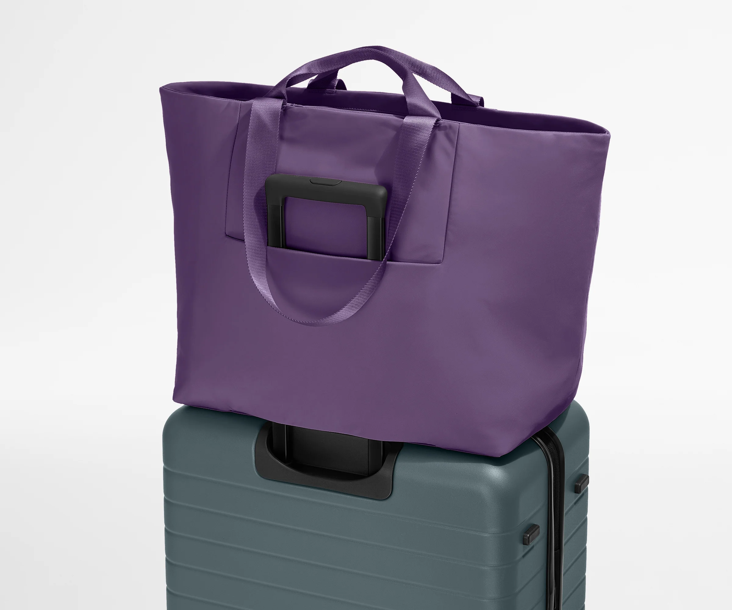 Large Featherlight Tote in Misty Purple - Image 9