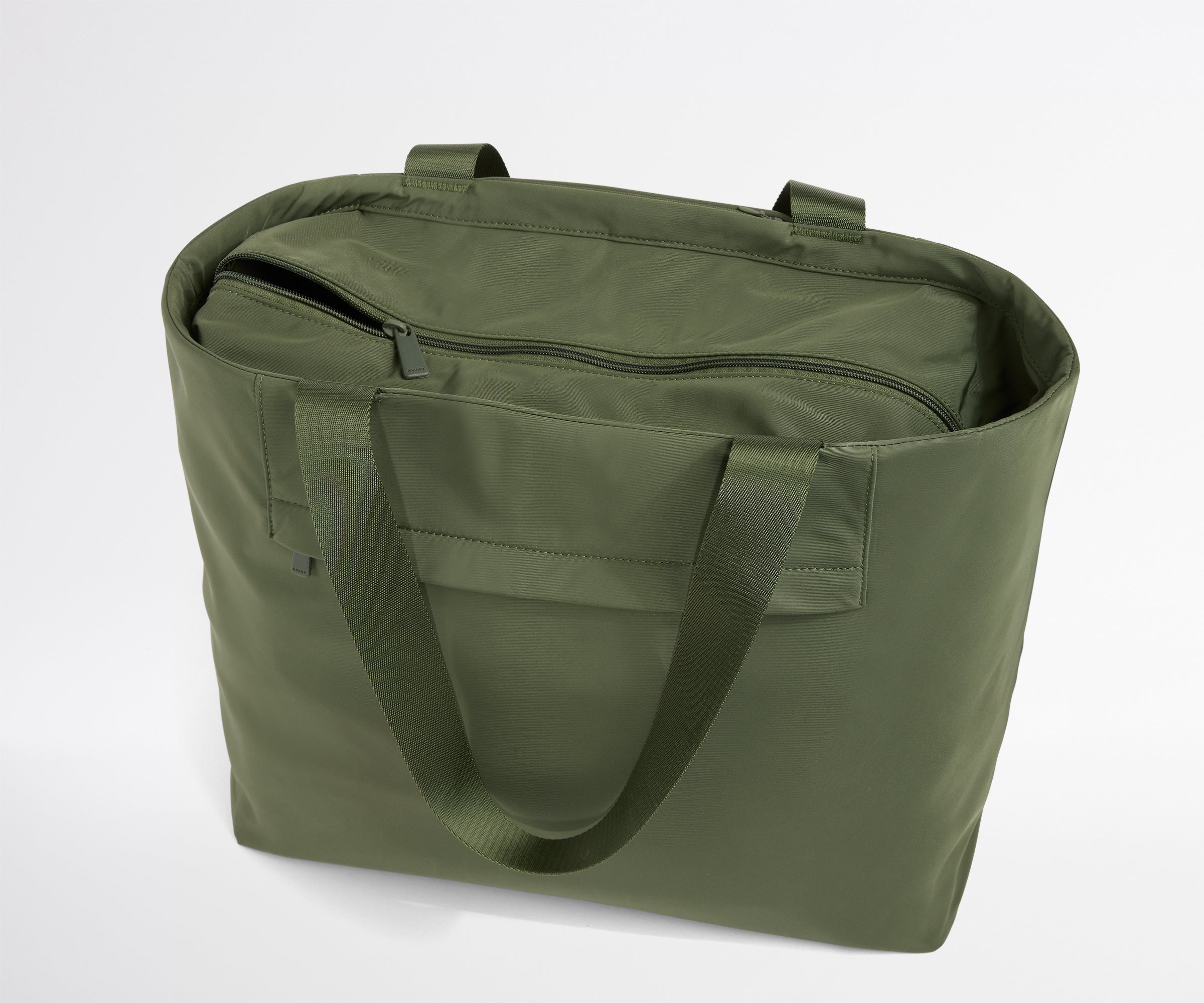 Featherlight Tote in Olive Green - Image 6