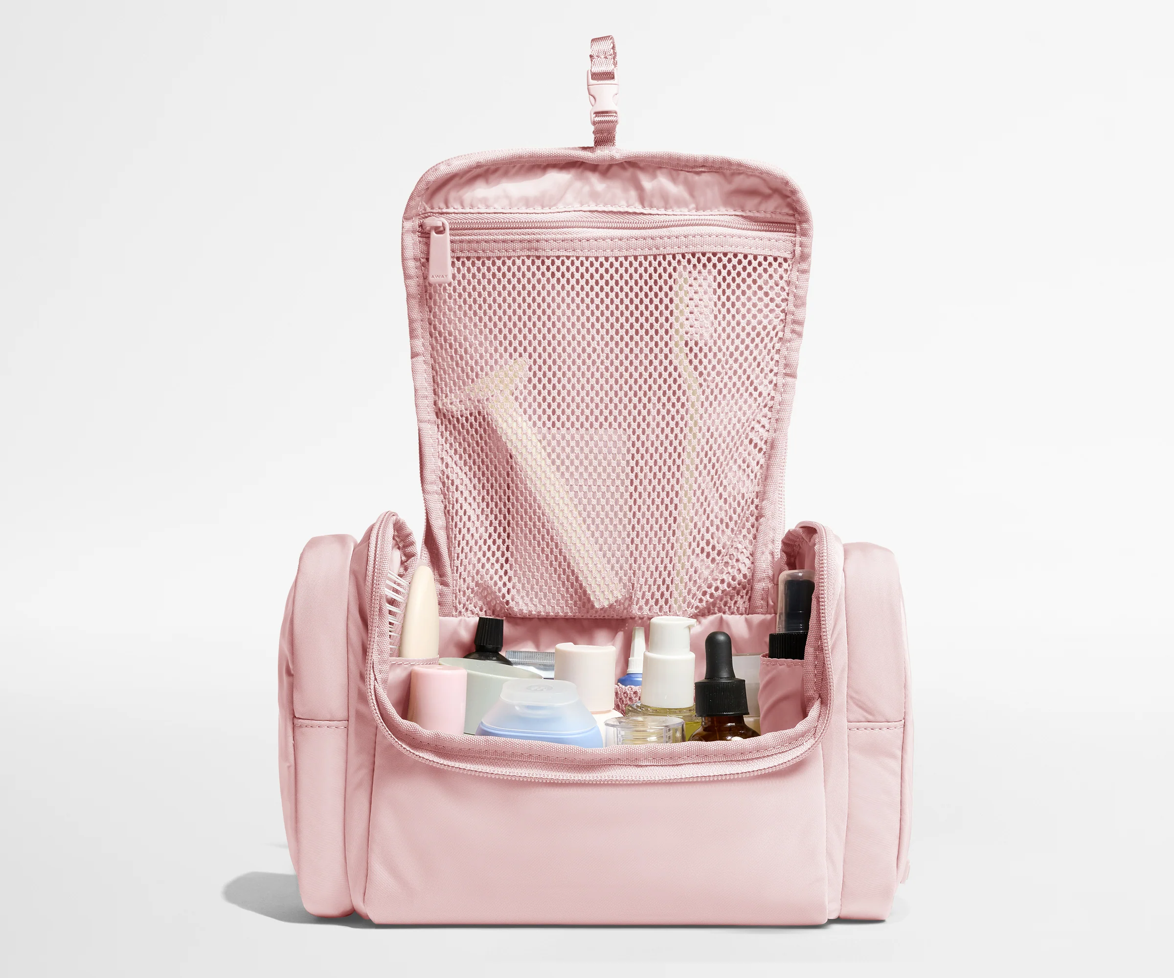 Featherlight Hanging Travel Vanity in Blush Pink - Image 7