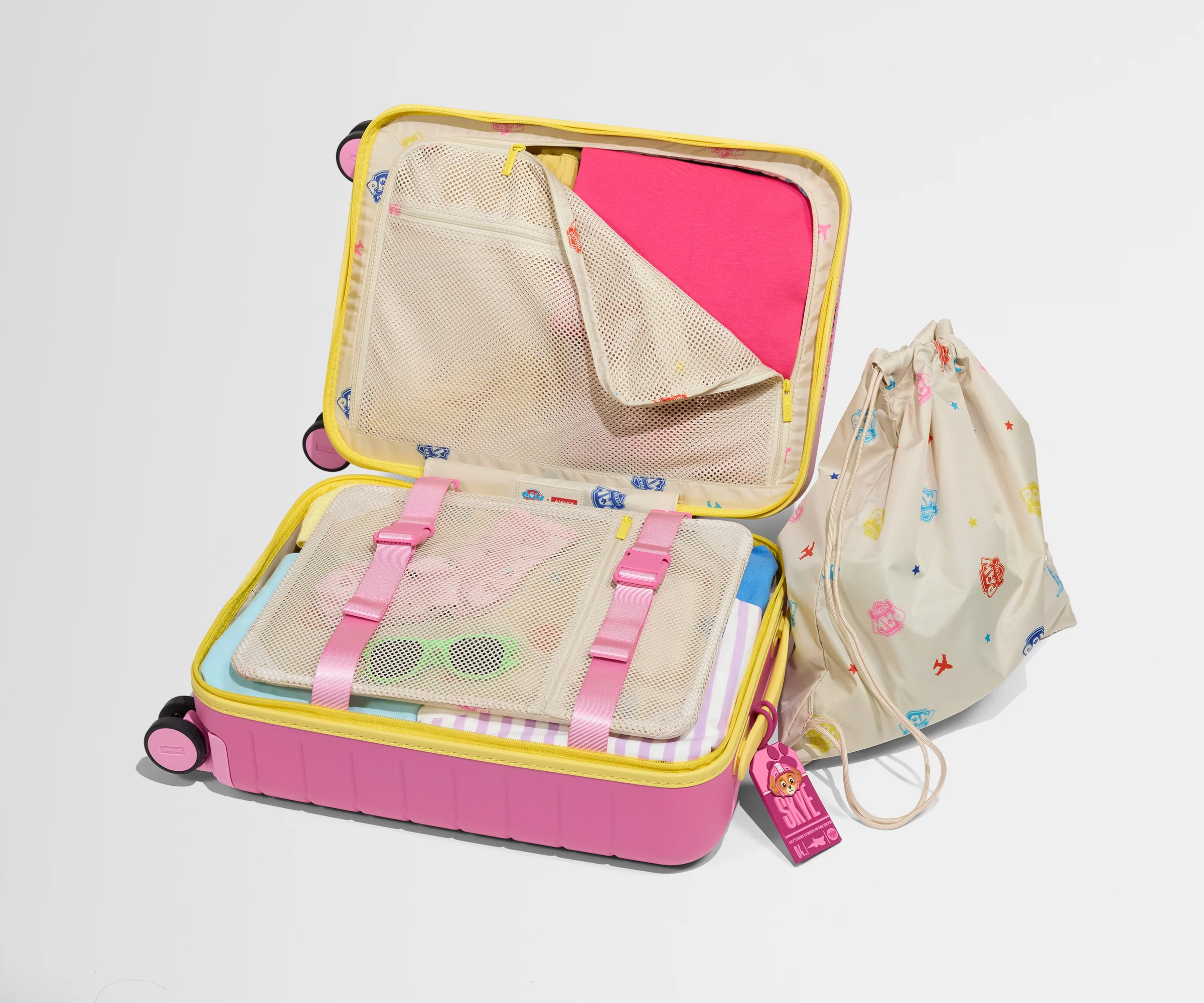 The Kids Carry-On in Skye Pilot Pink - Image 5