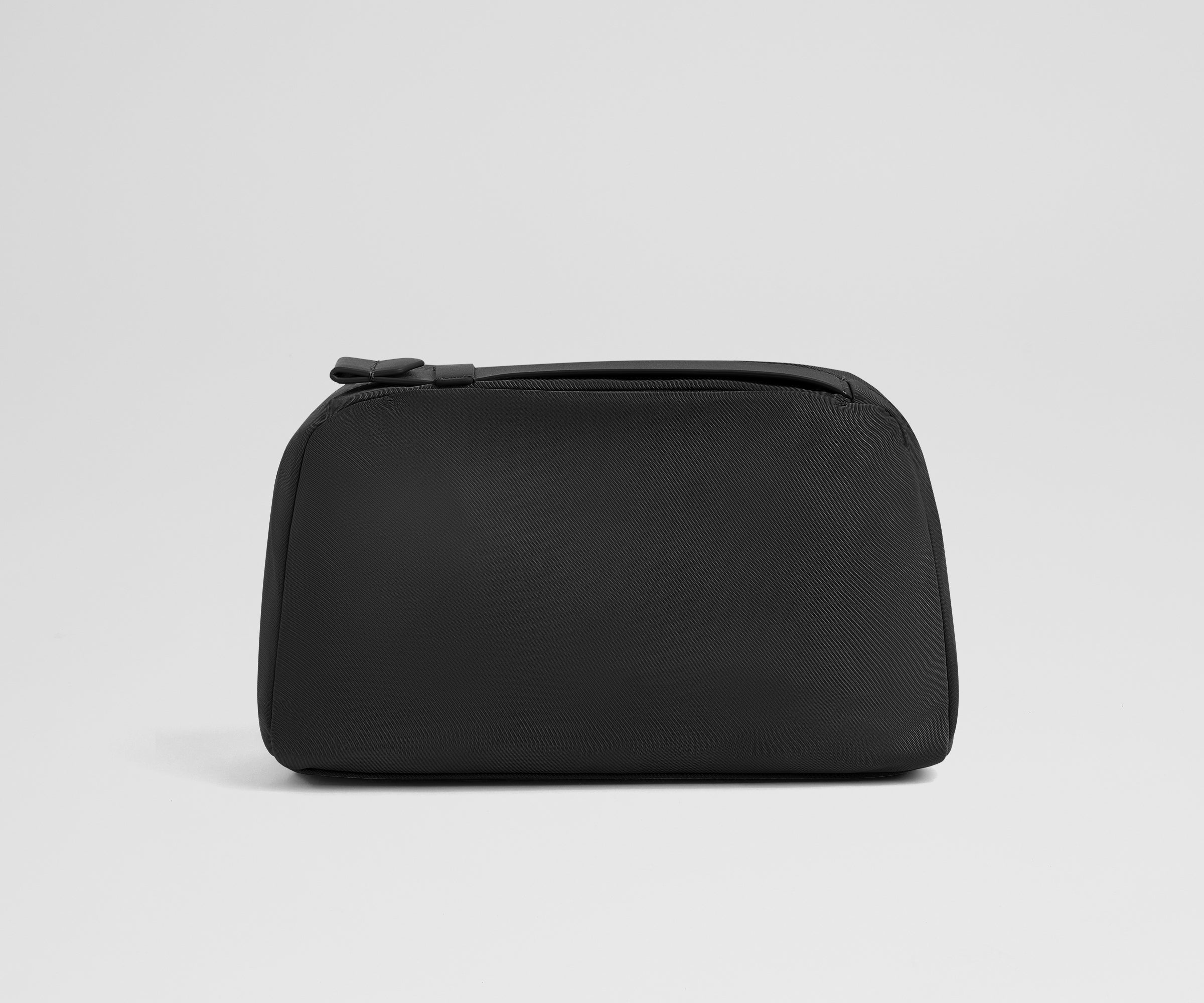 Large Toiletry Bag in Jet Black - Image 4