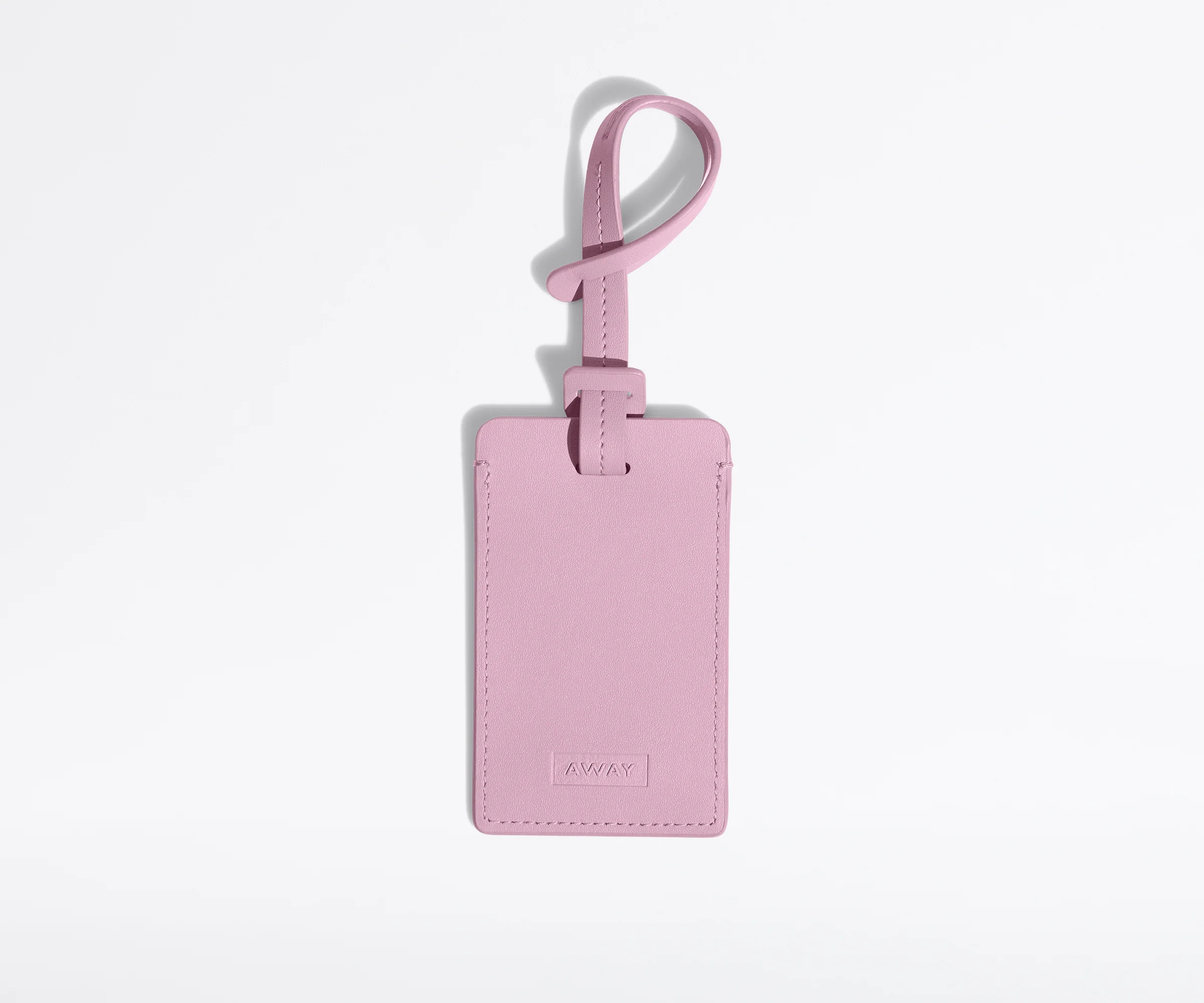 The Luggage Tag in Glacial Pink