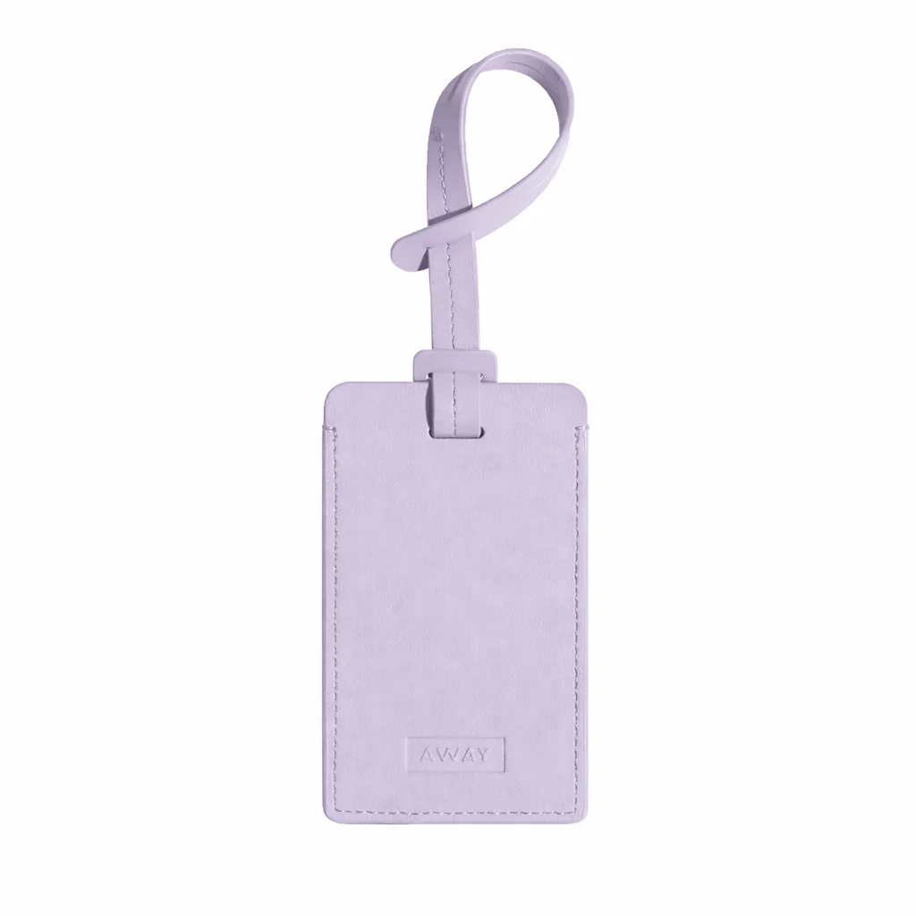 The Luggage Tag in Lavender Haze Purple