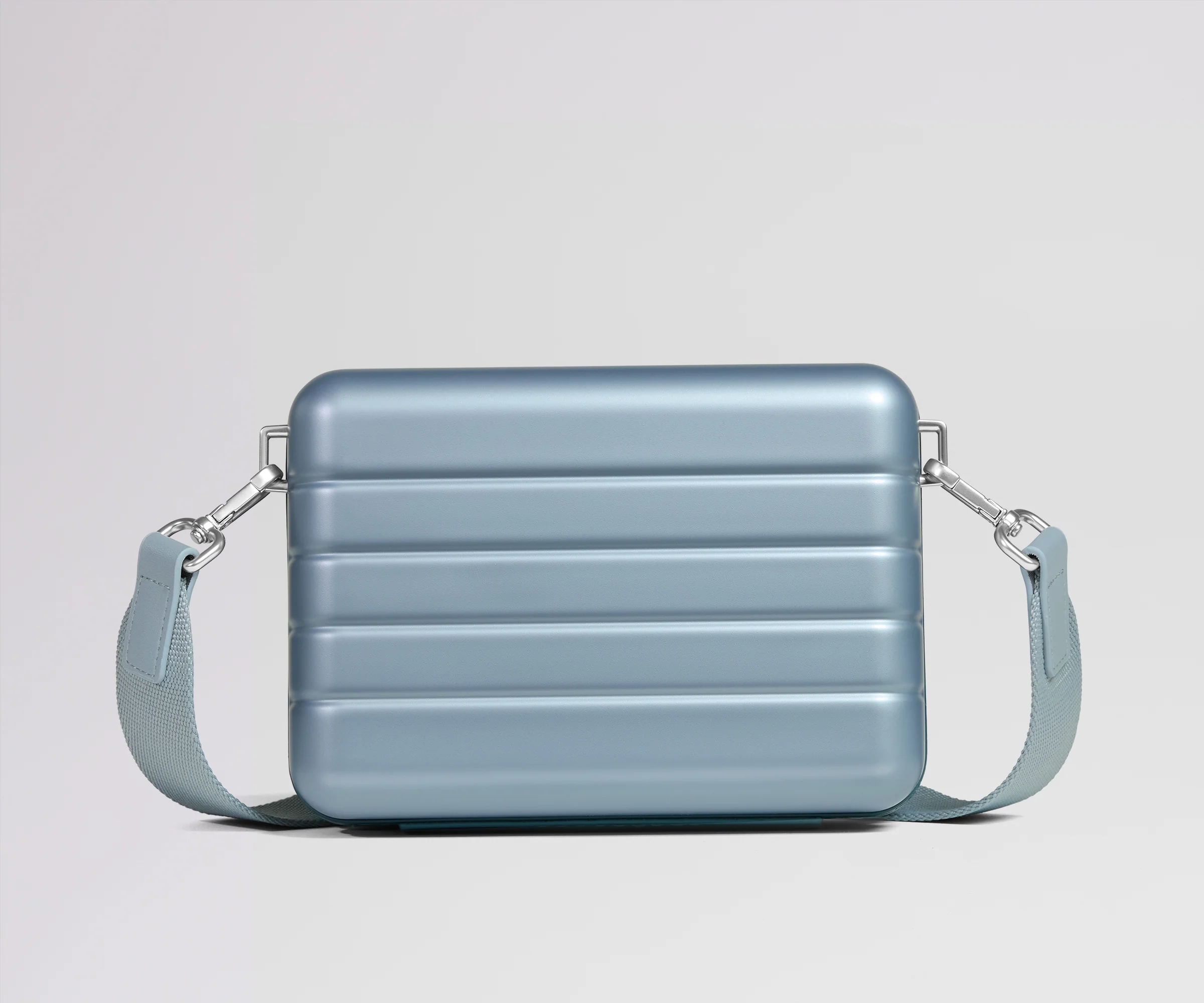 The Mini Crossbody in Arctic Blue - Image 3
