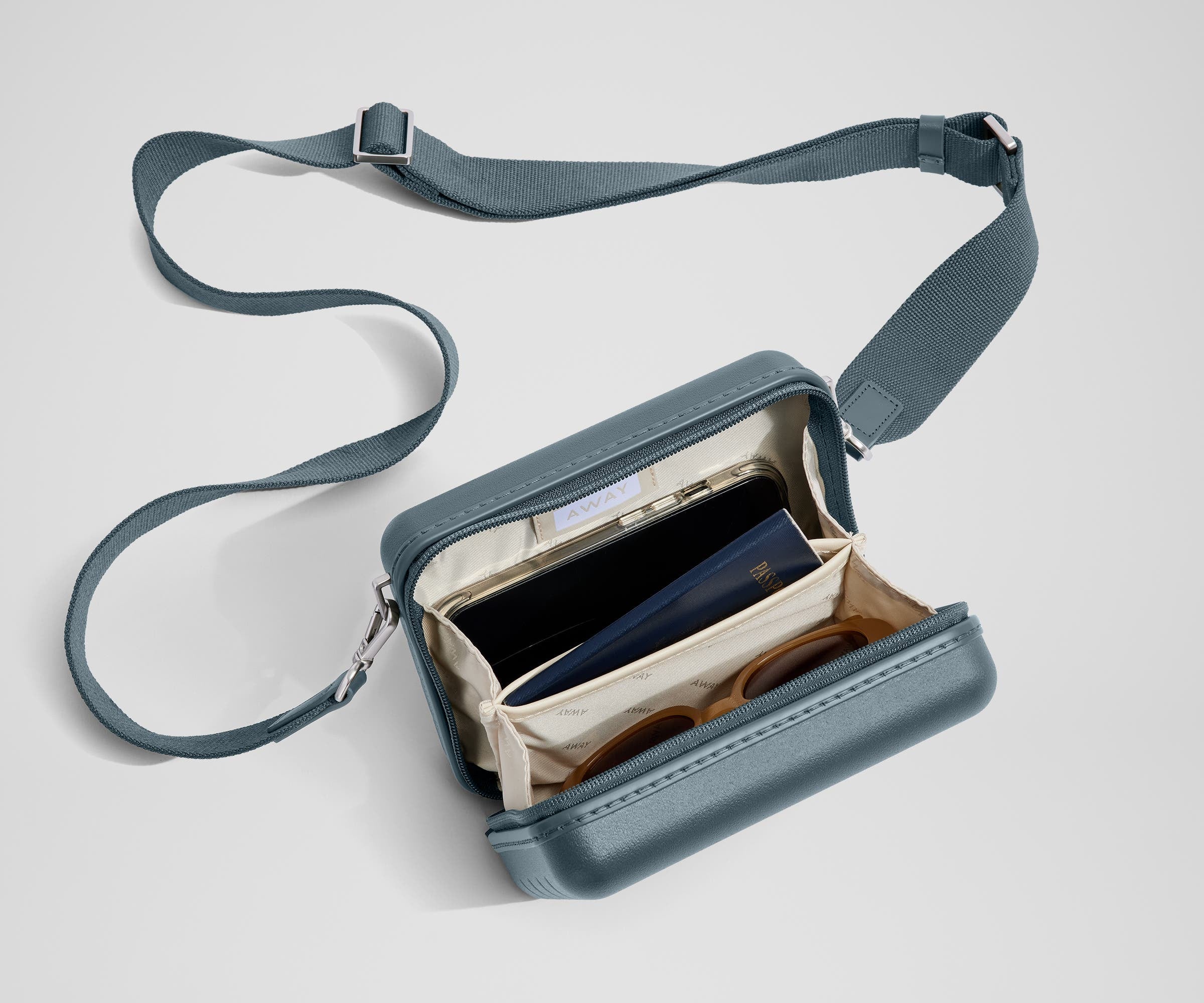 The Mini Crossbody in Coast Blue - Image 4