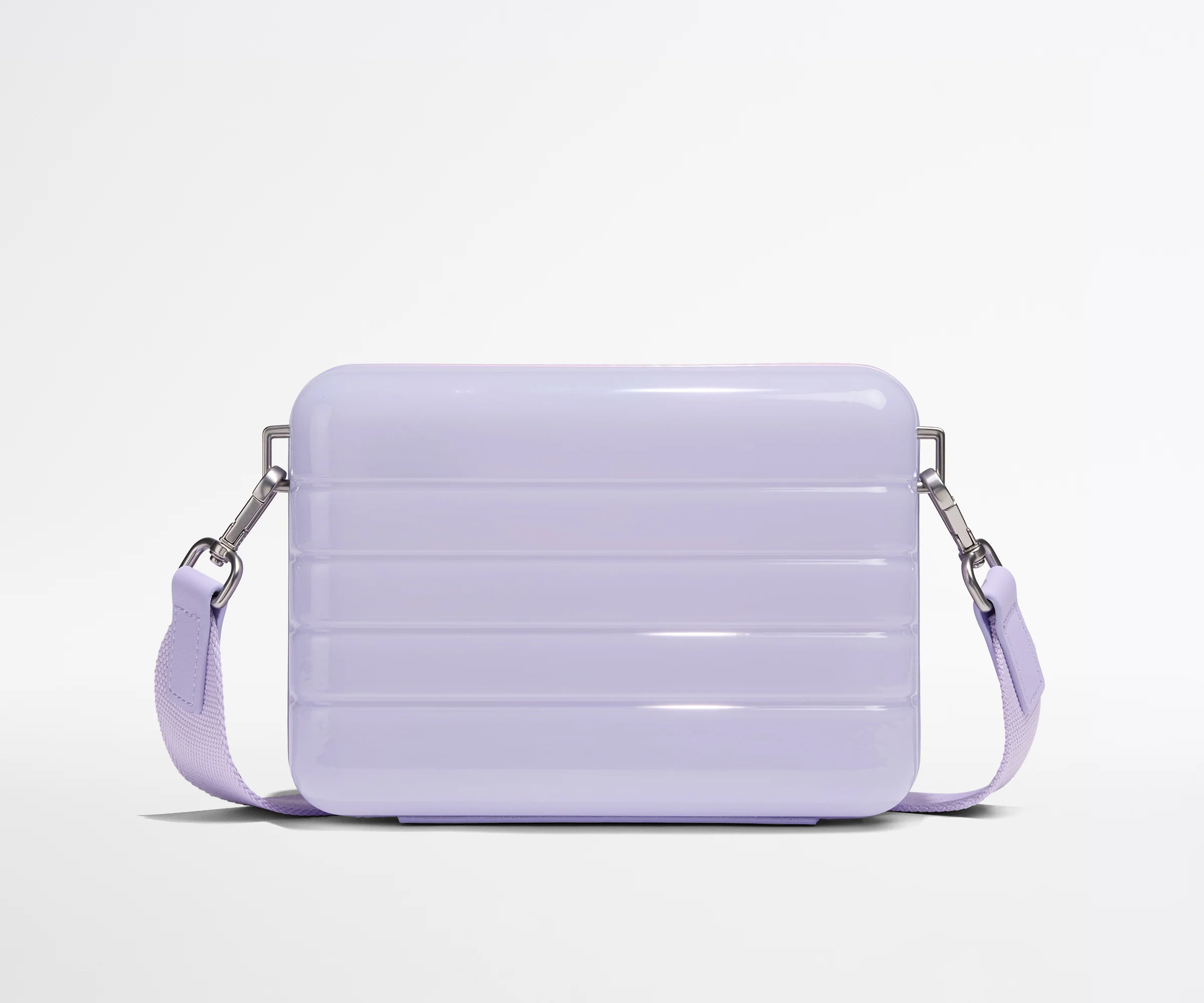 The Mini Crossbody in Glazed Lavender Haze Purple - Image 3