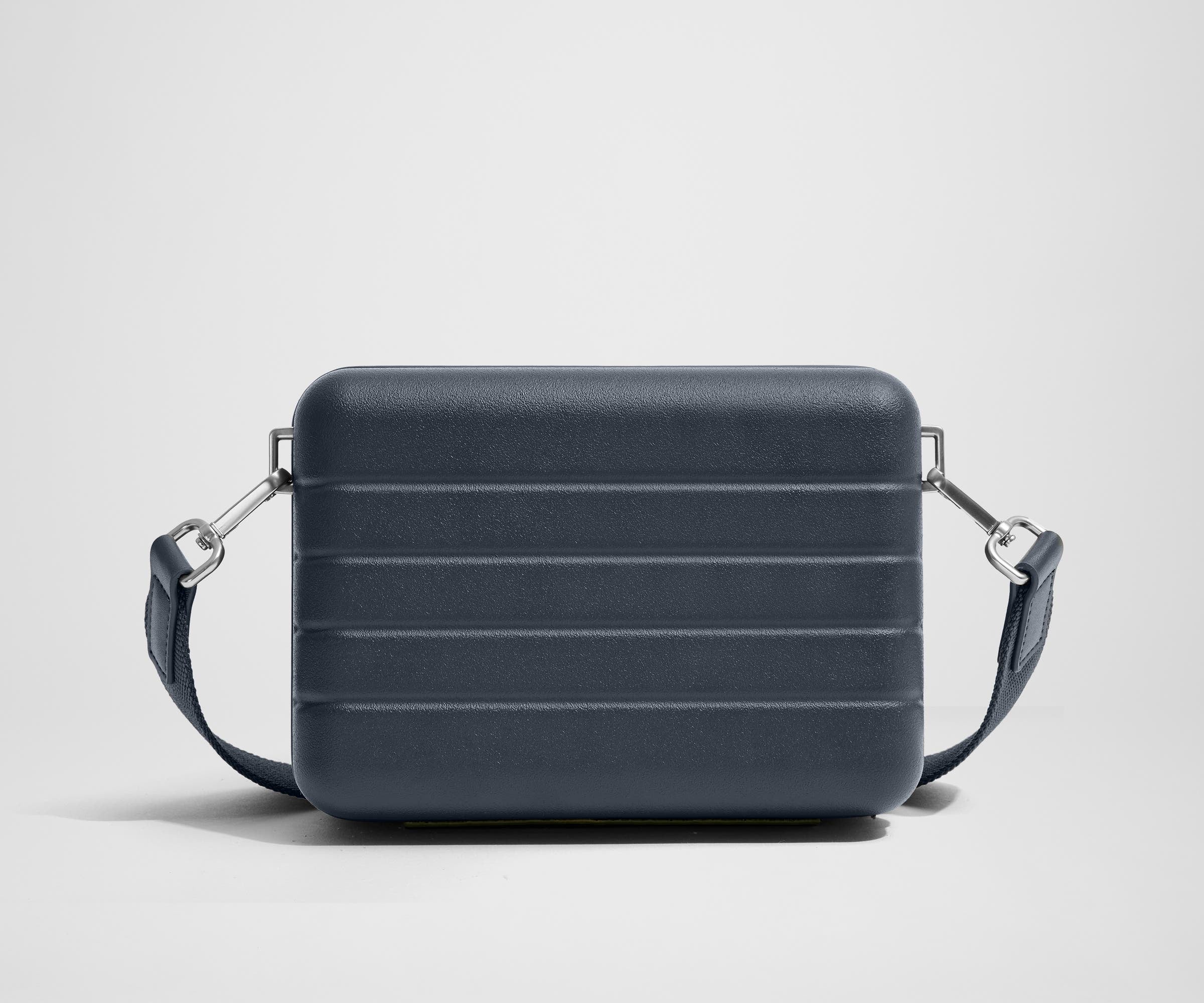 The Mini Crossbody in Navy Blue - Image 3