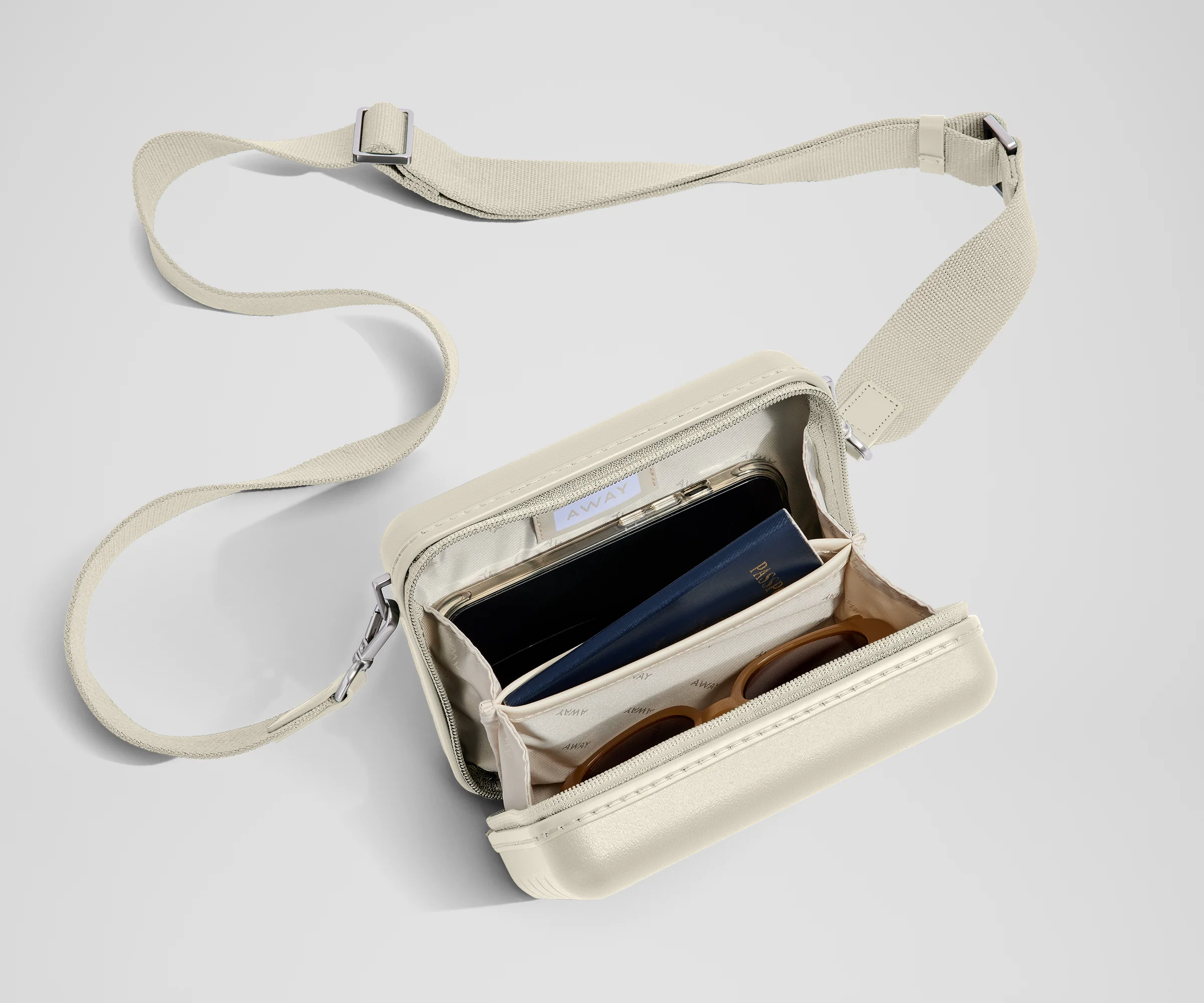 The Mini Crossbody in Salt White - Image 4
