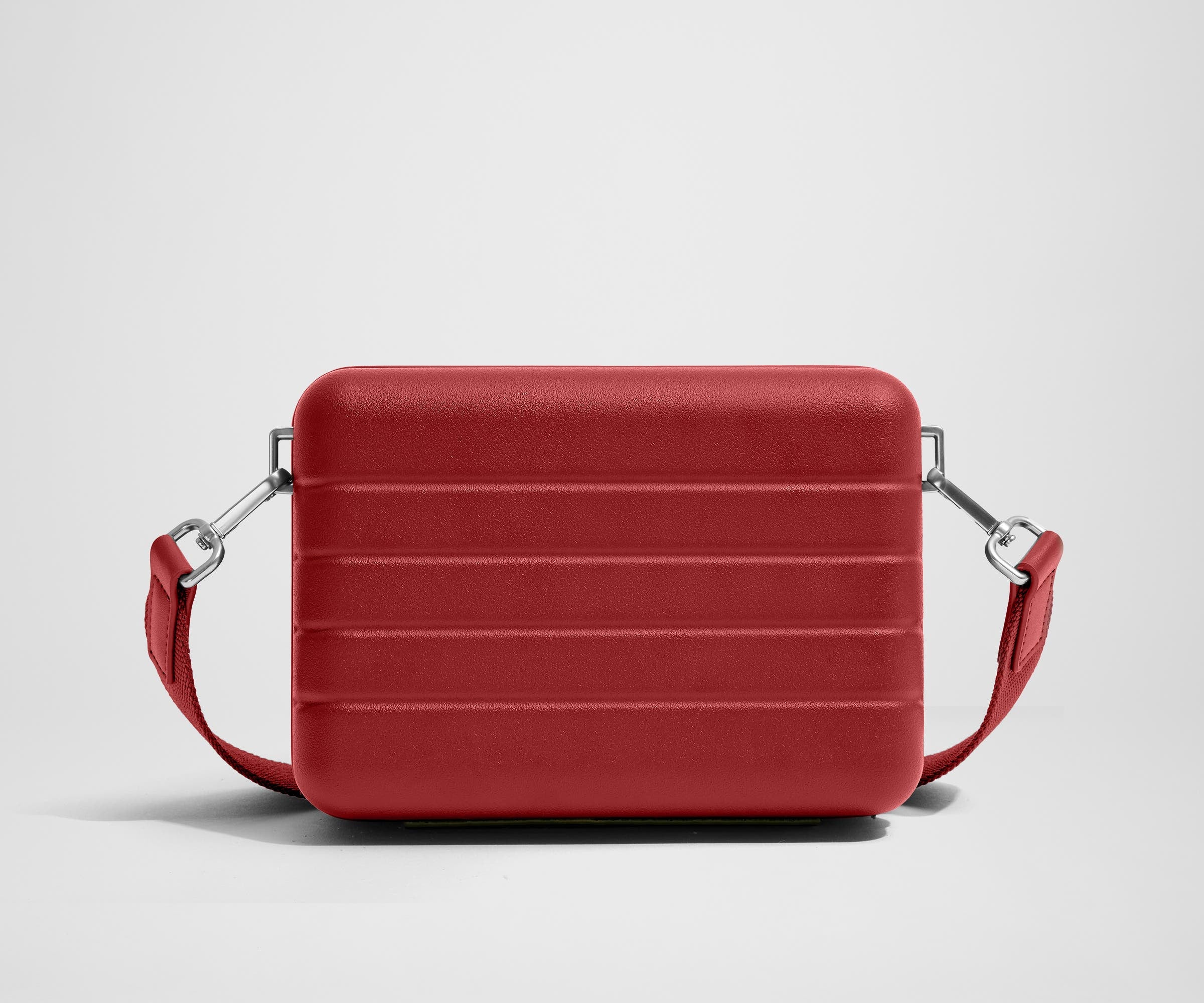 The Mini Crossbody in Tango Red - Image 3