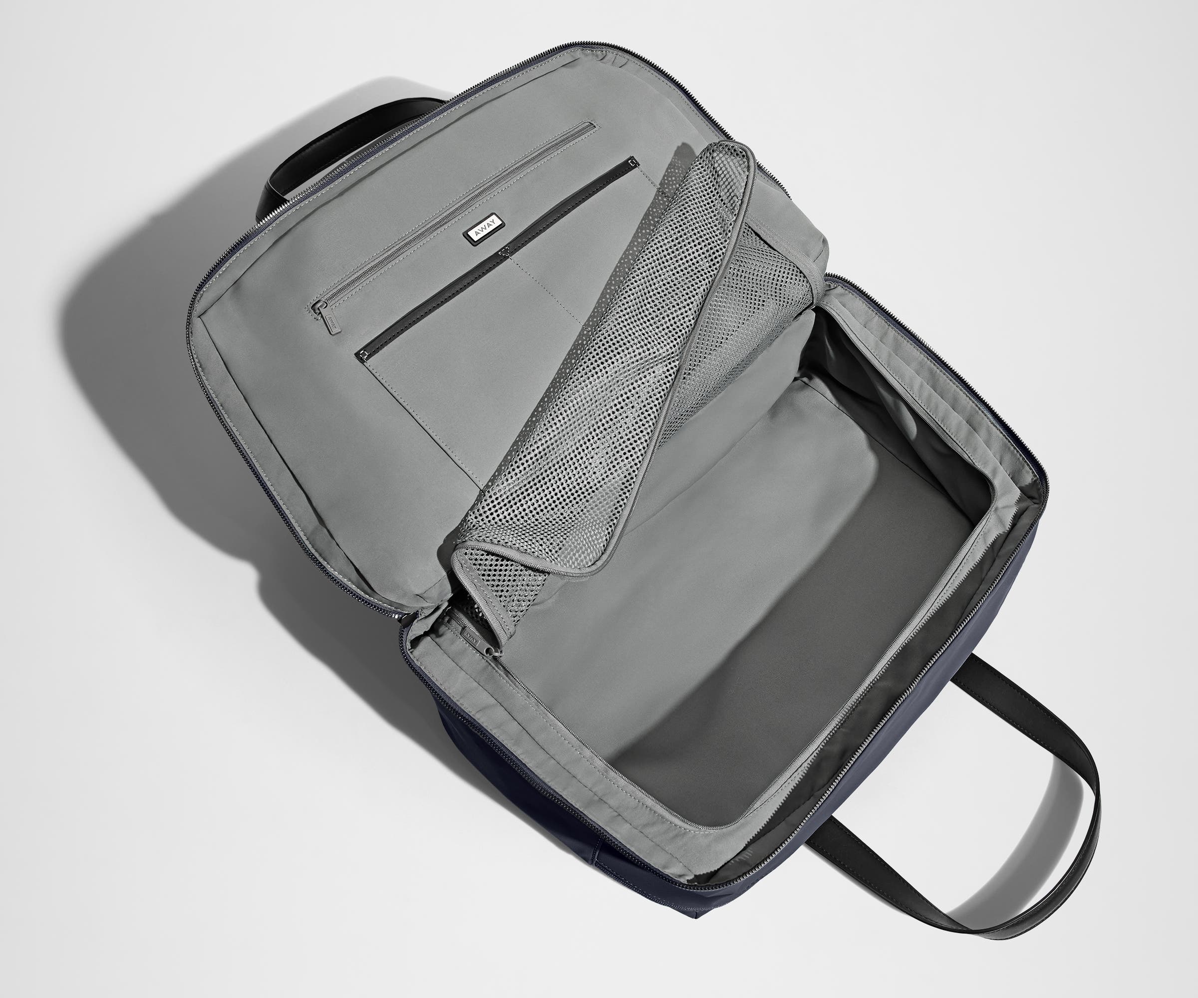 The Overnight Bag in Navy Blue - Image 5