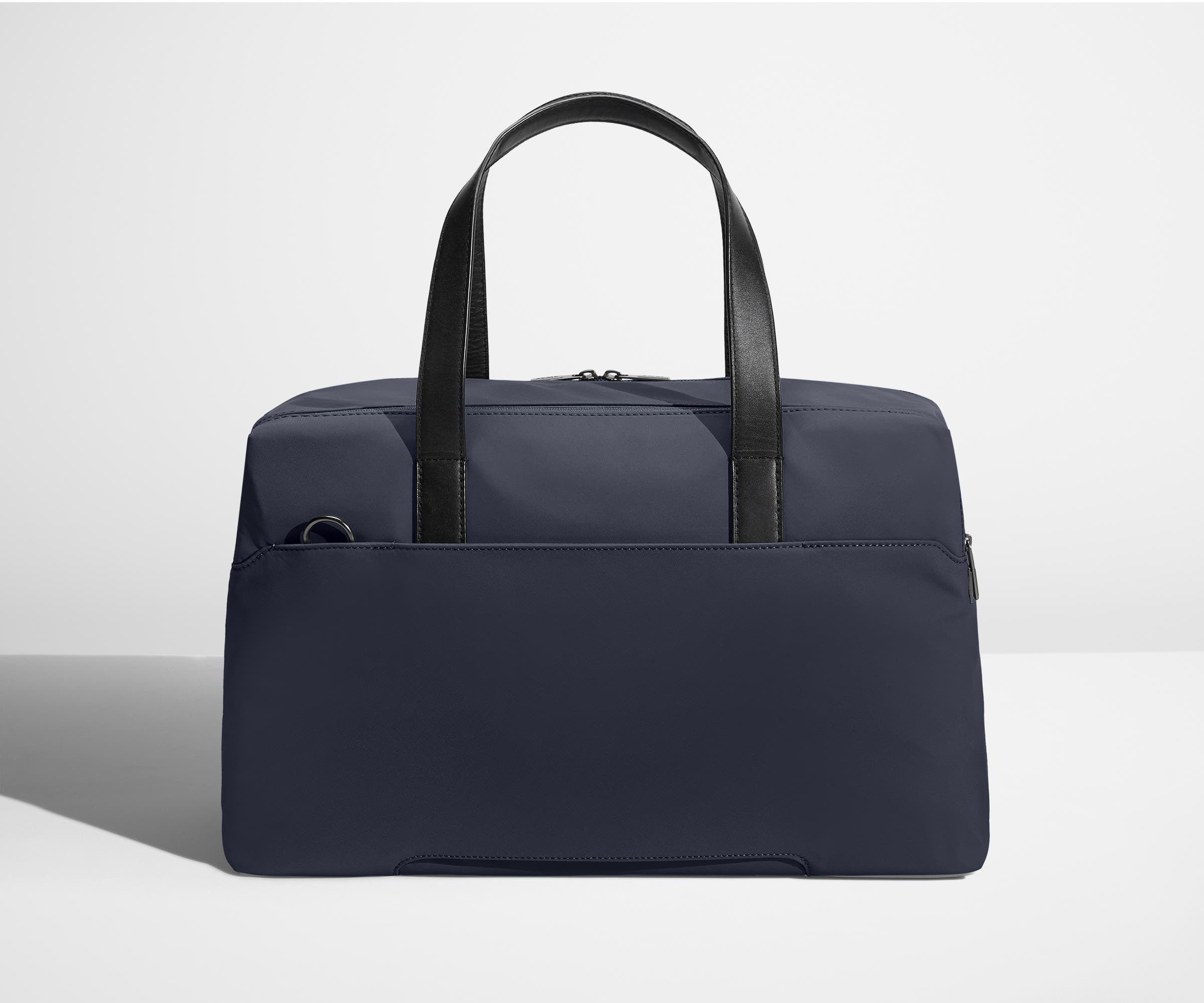 The Overnight Bag in Navy Blue - Image 6