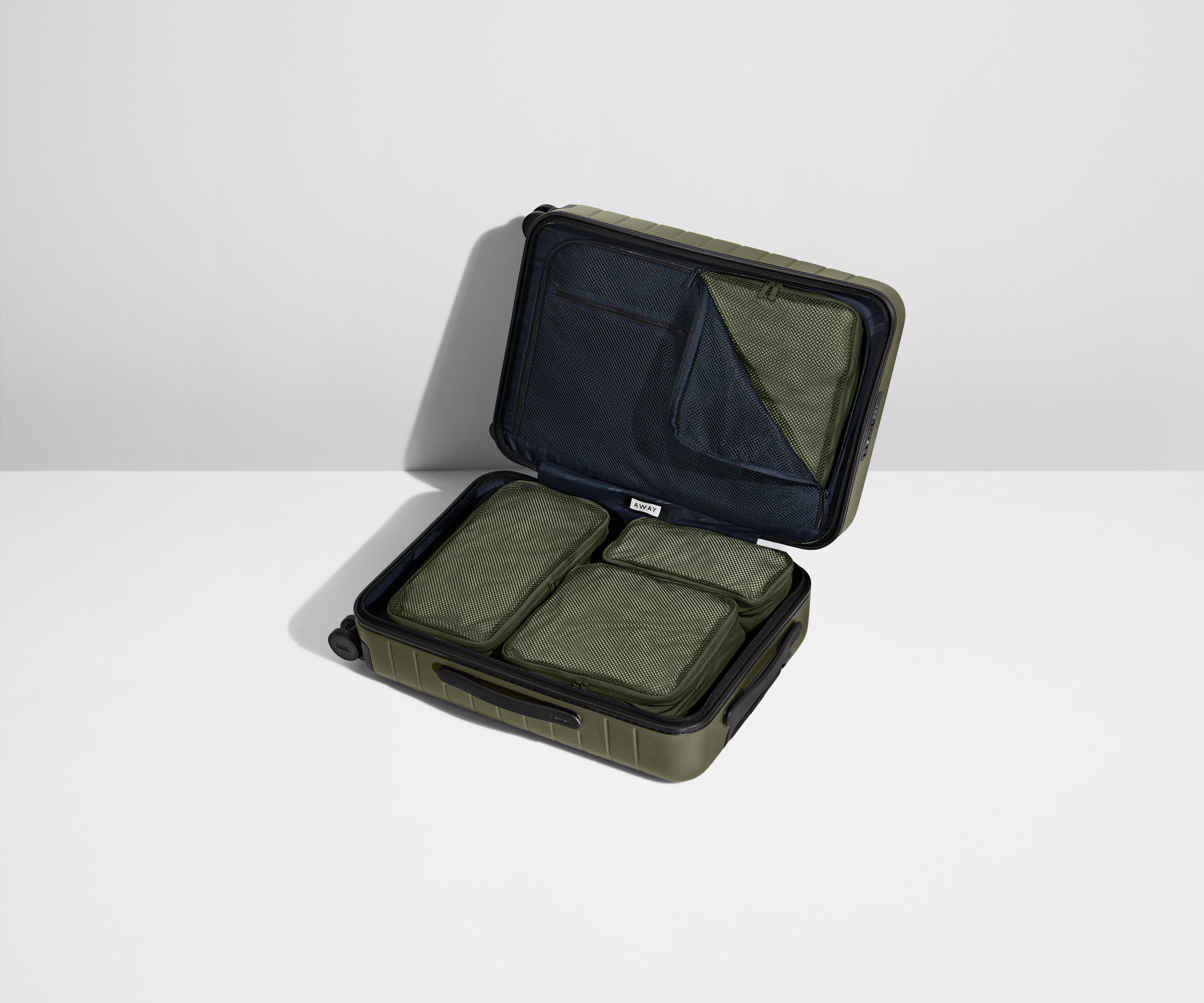 The Insider Packing Cubes in Olive Green - Image 3
