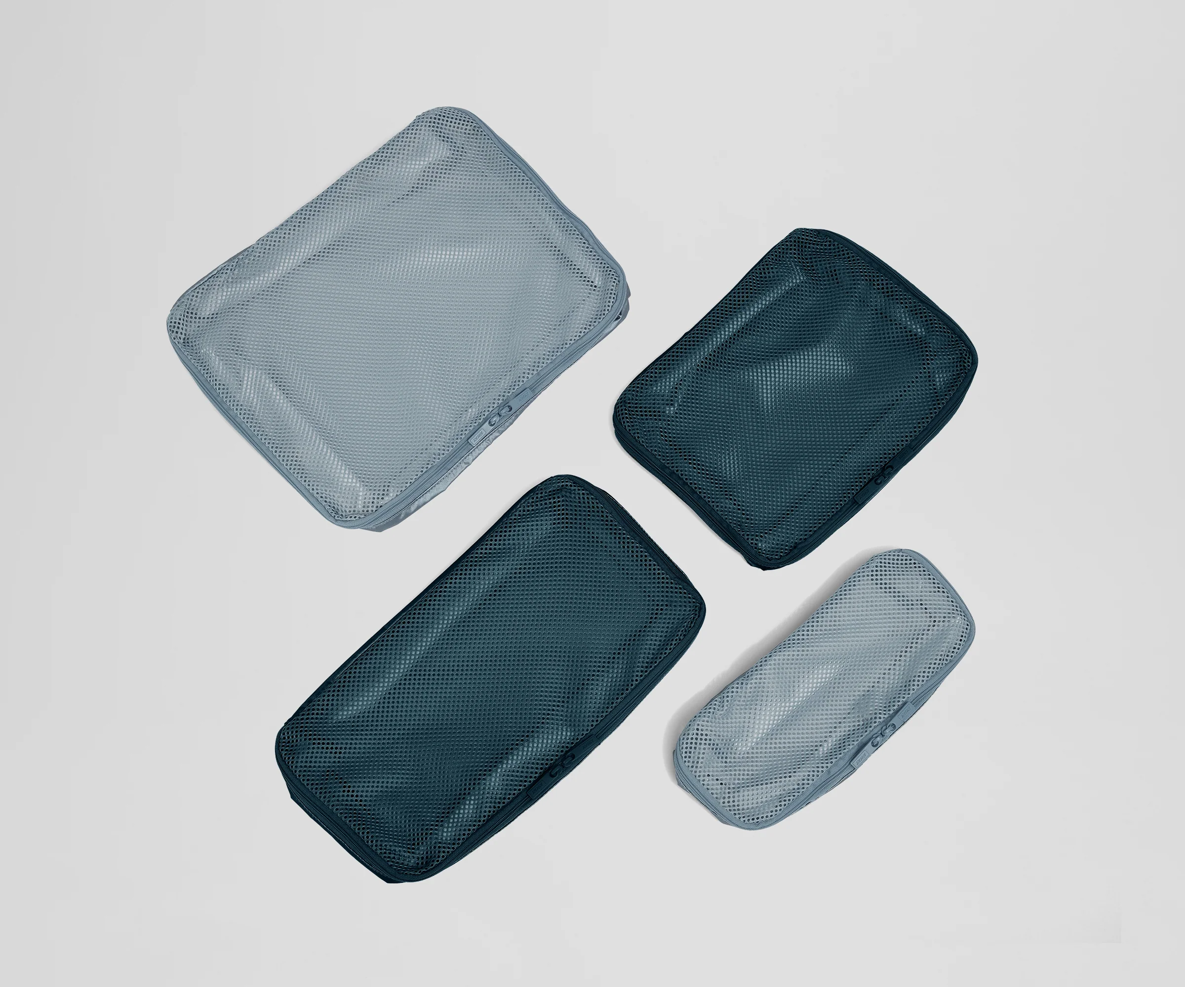 The Insider Packing Cubes in Stormy Teal & Arctic Blue - Image 3