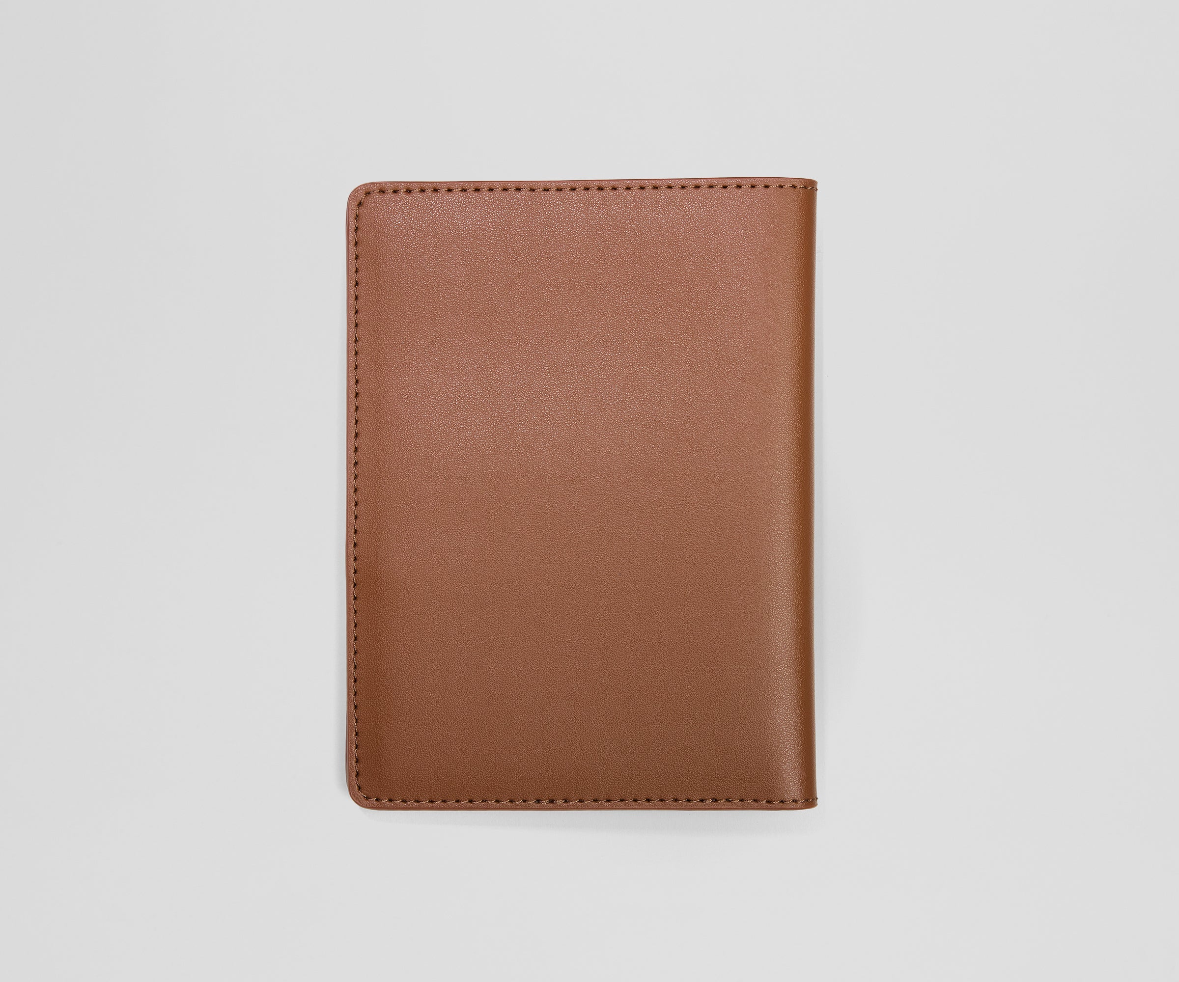 Passport Holder in Saddle Brown - Image 3