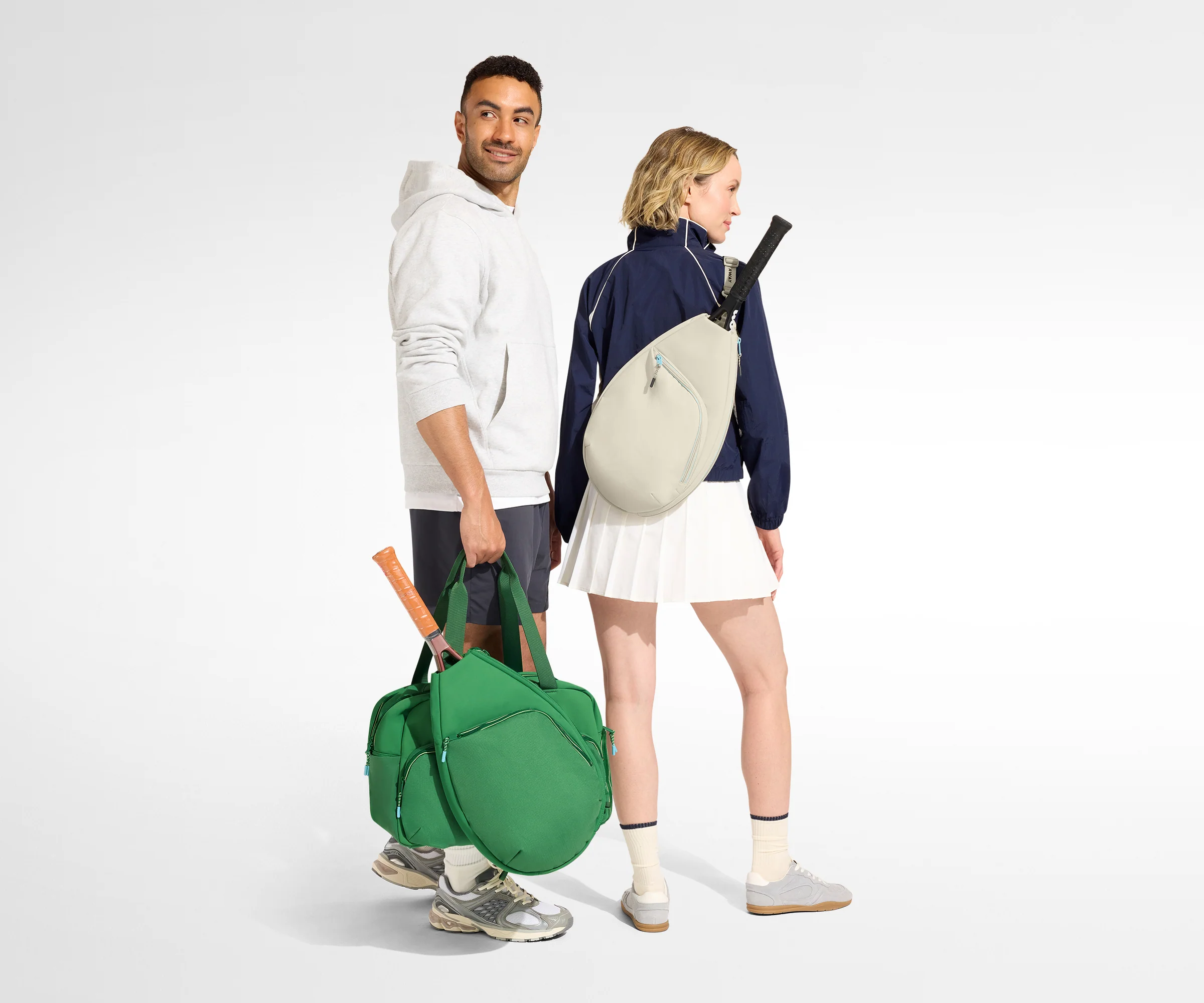 Racket Bag in Clubhouse Green - Image 10